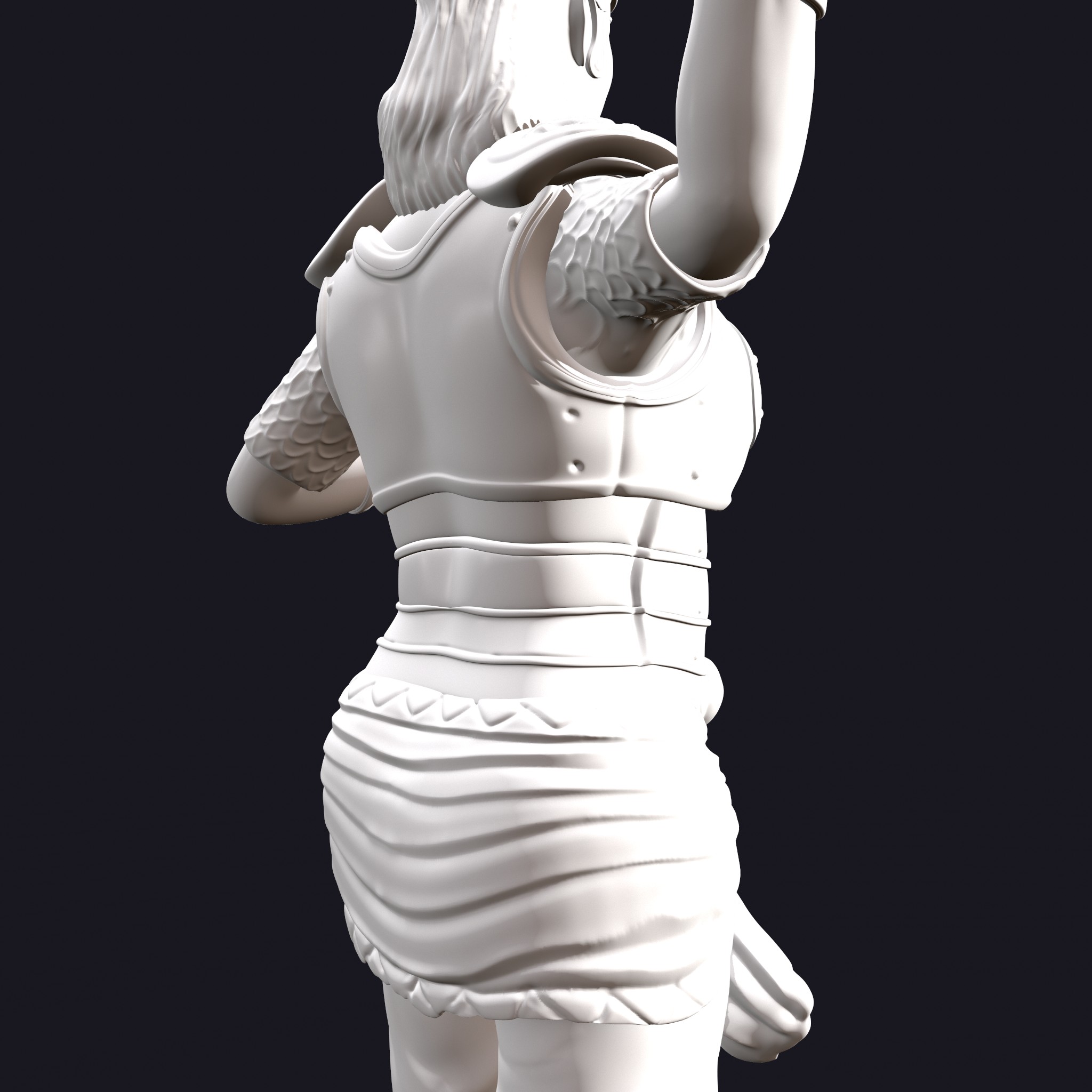 Rani Durgavati Sculpture - 3D Model by Get Dead Entertainment