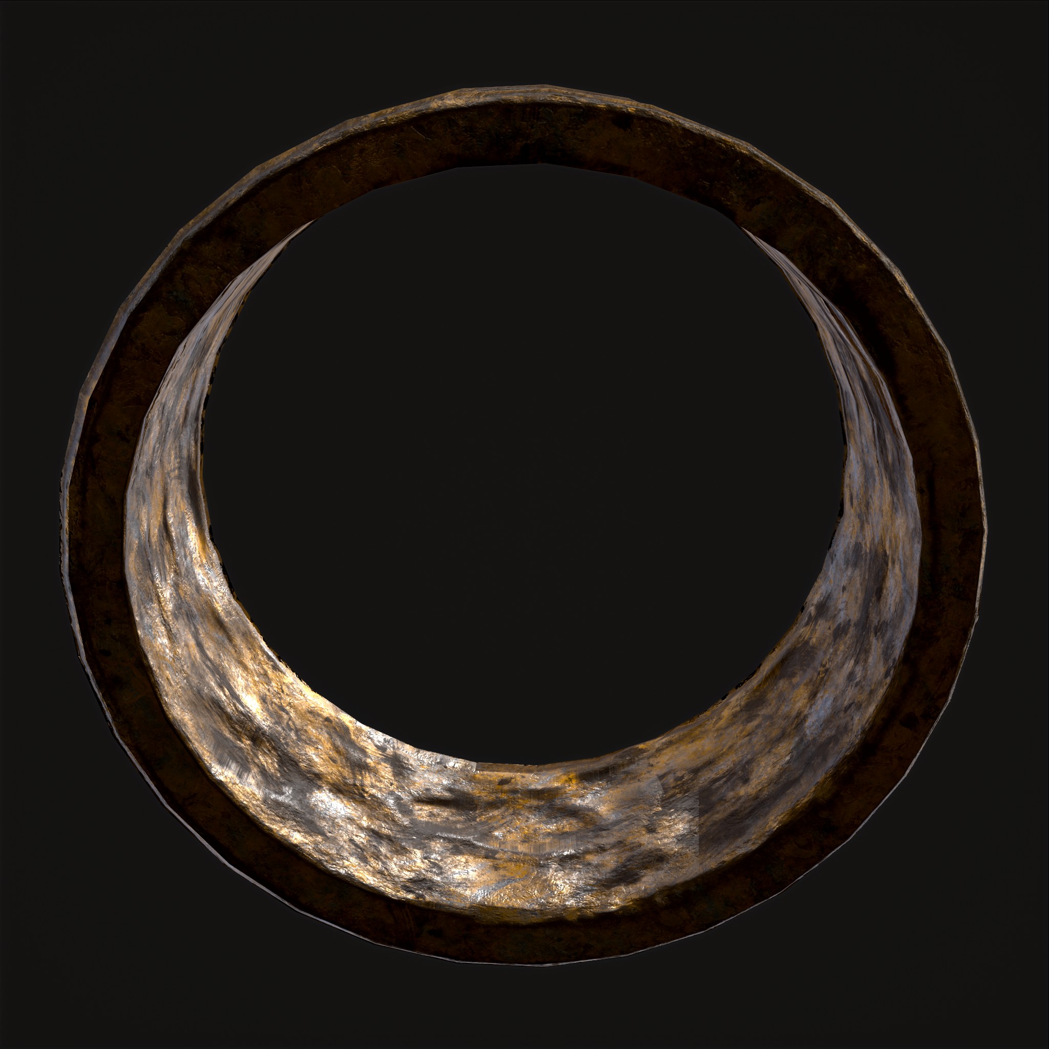 Rustic Medieval Viking Gemmed Ring - 3D Model by Get Dead Entertainment