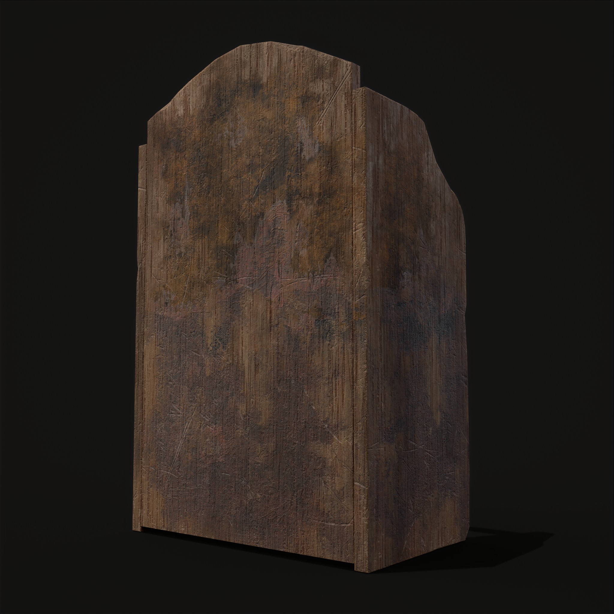 Medieval Plate Rack Rustic Wooden Medieval Small Dish Rack - 3D Model by Get Dead Entertainment