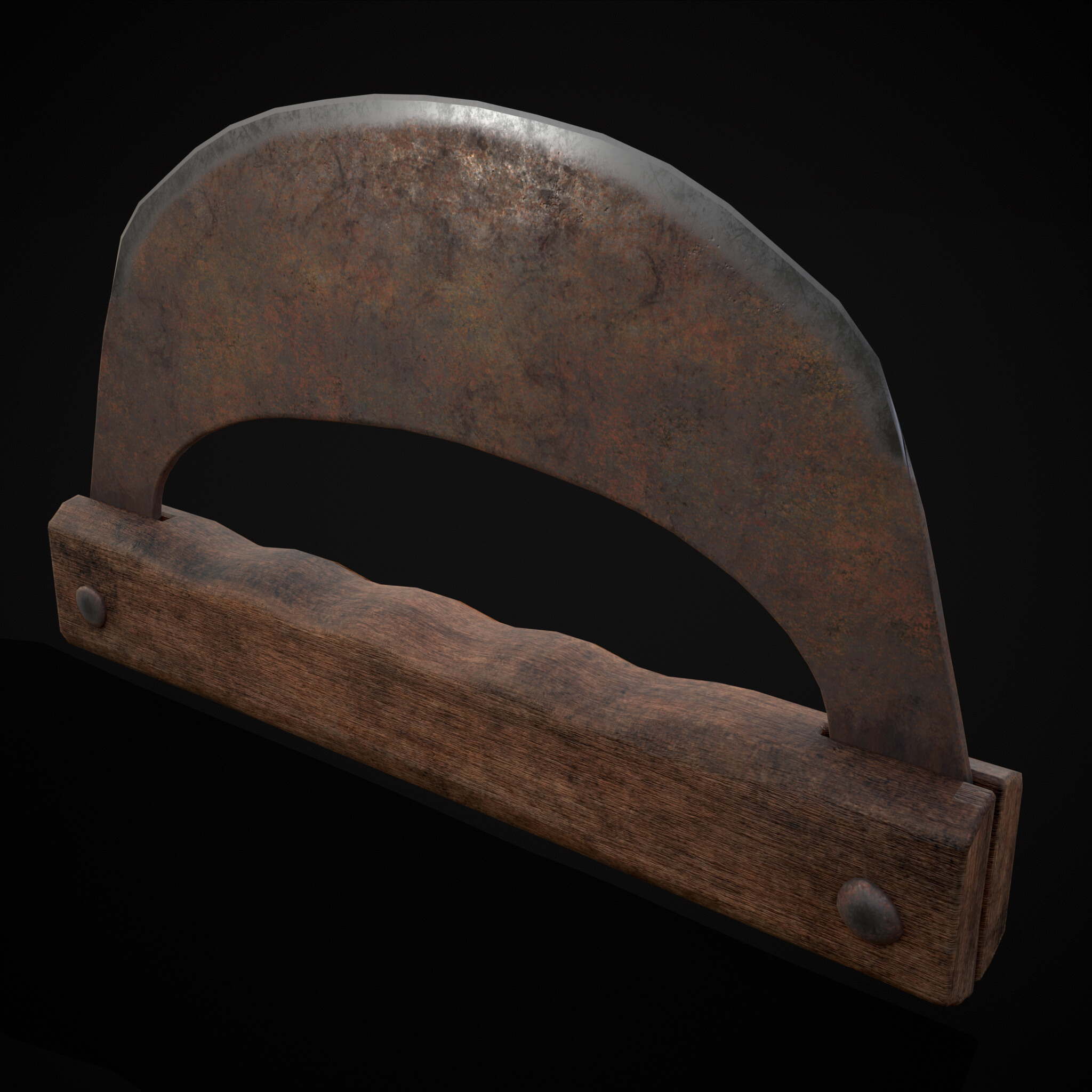 Rusting Dutch Knife - 3D Model by Get Dead Entertainment