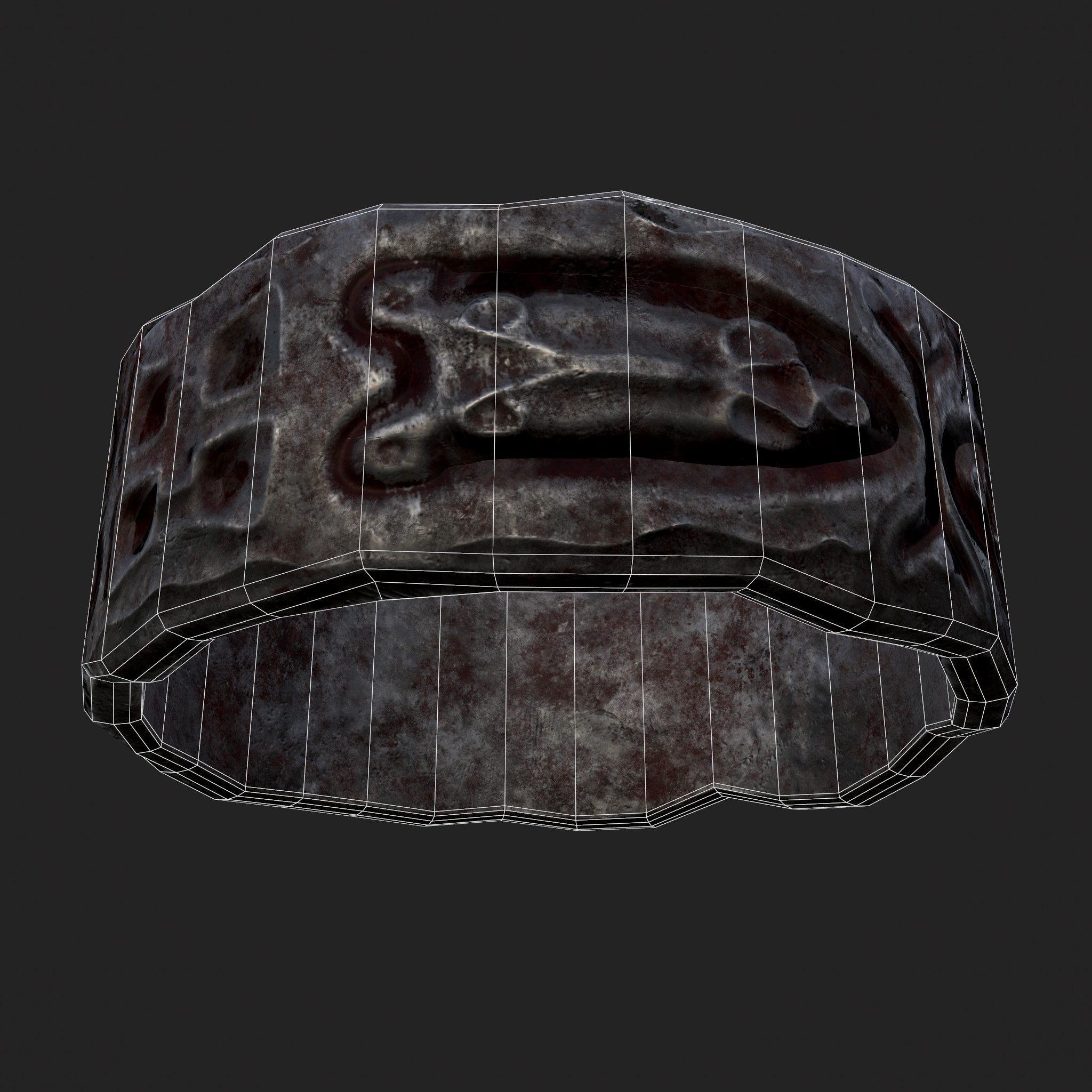 Rusting Medieval Iron Ring 3D Model by Get Dead Entertainment