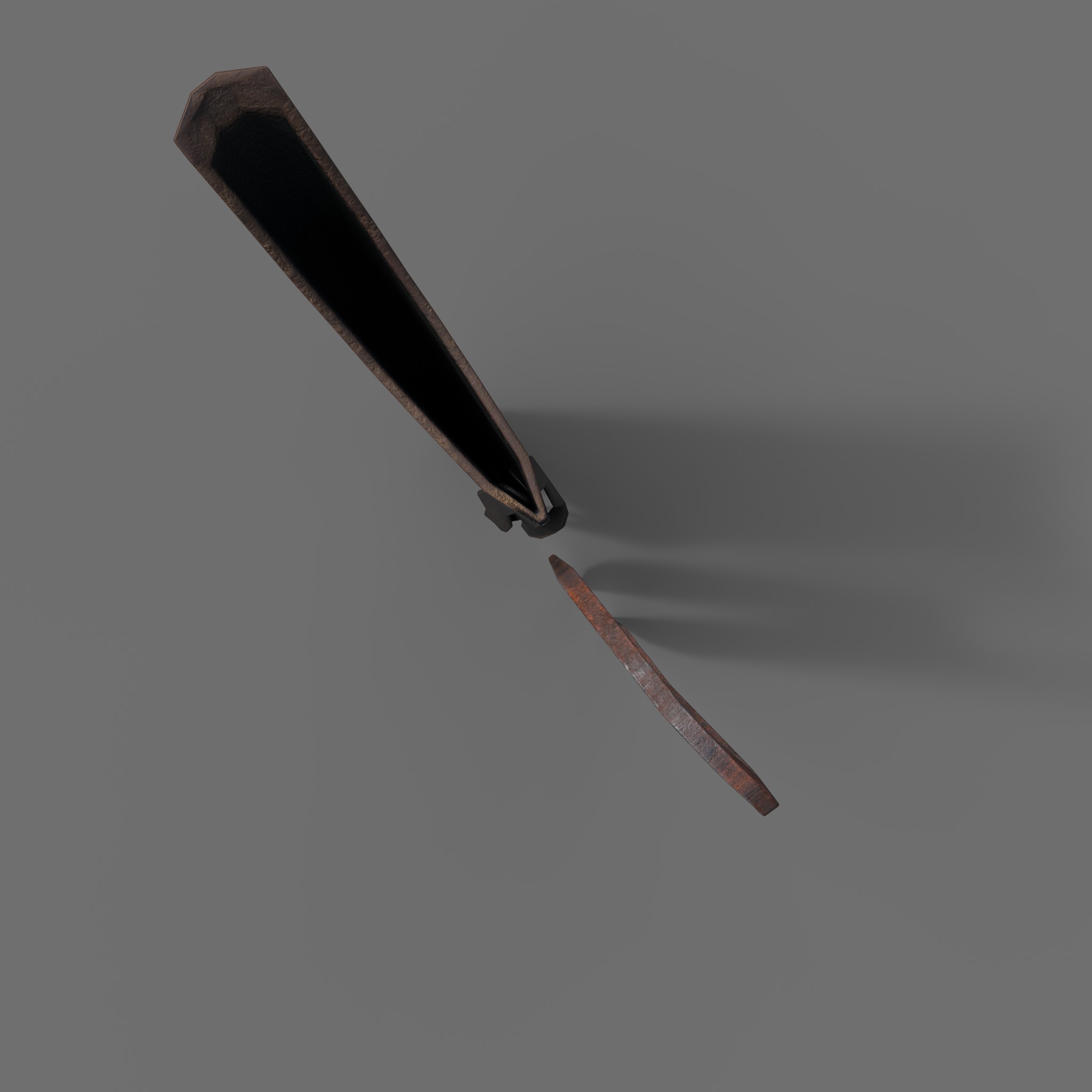 Rusty Scissors Free 3D Model by Get Dead Entertainment