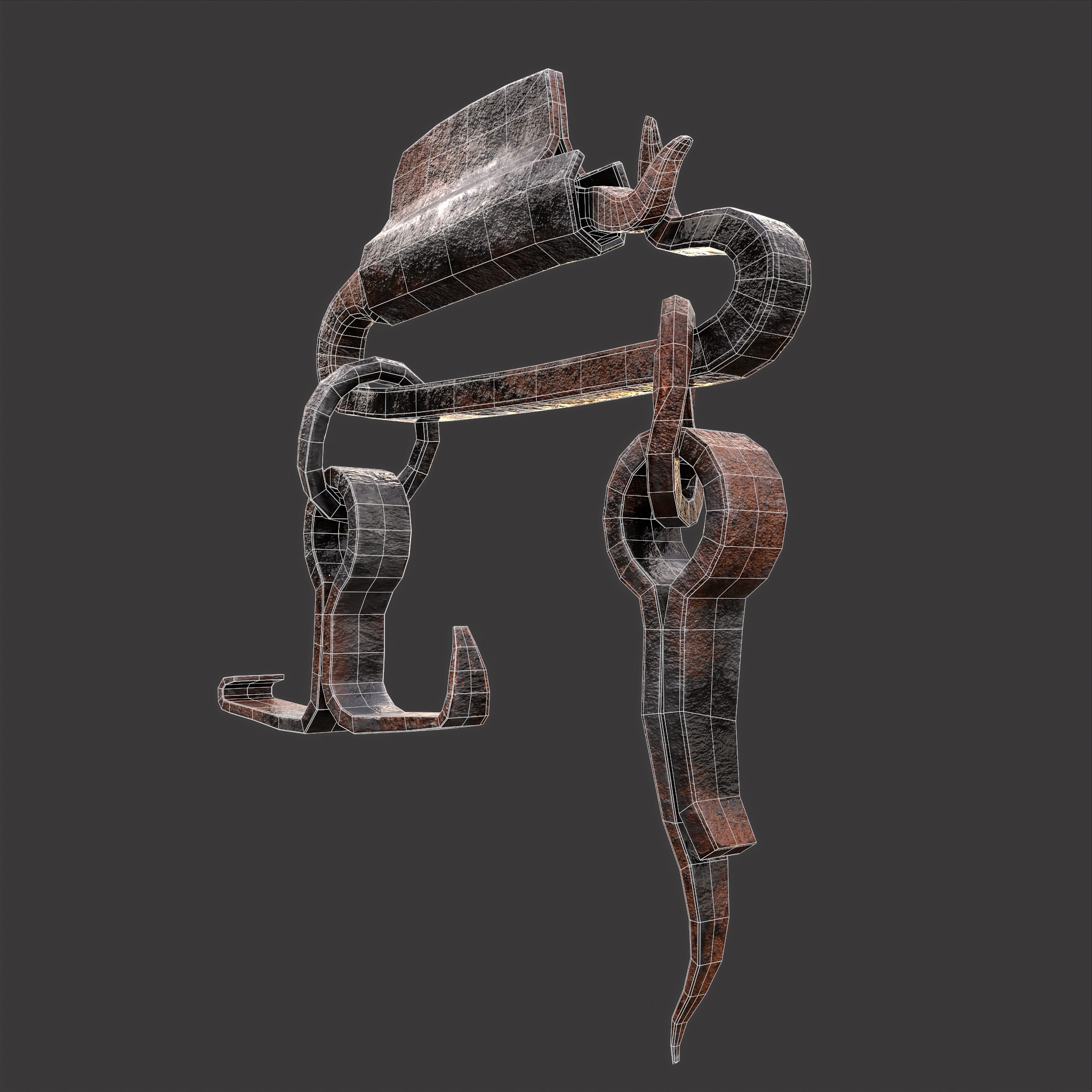 Rusty Lock - 3D Model by Get Dead Entertainment