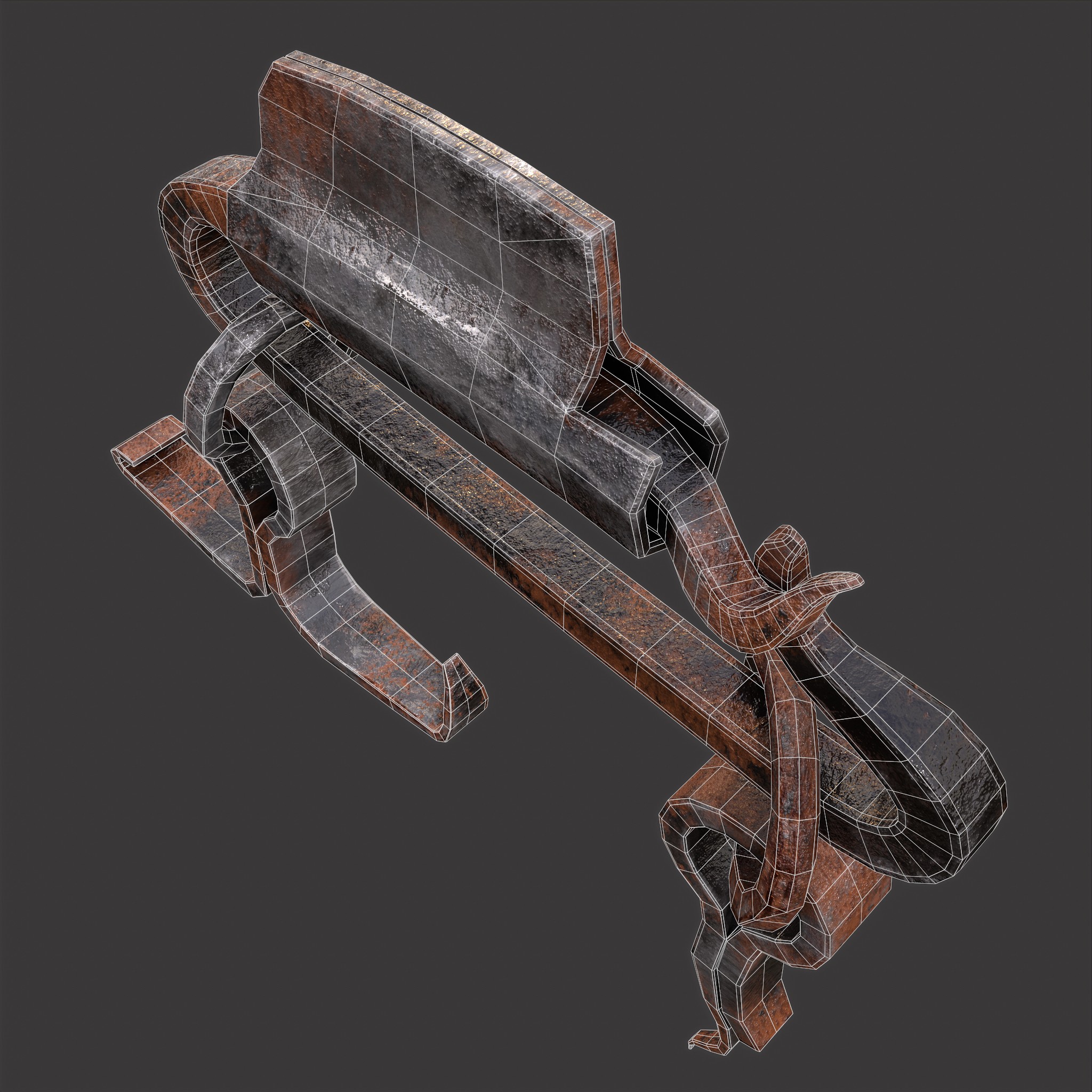 Rusty Lock - 3D Model by Get Dead Entertainment