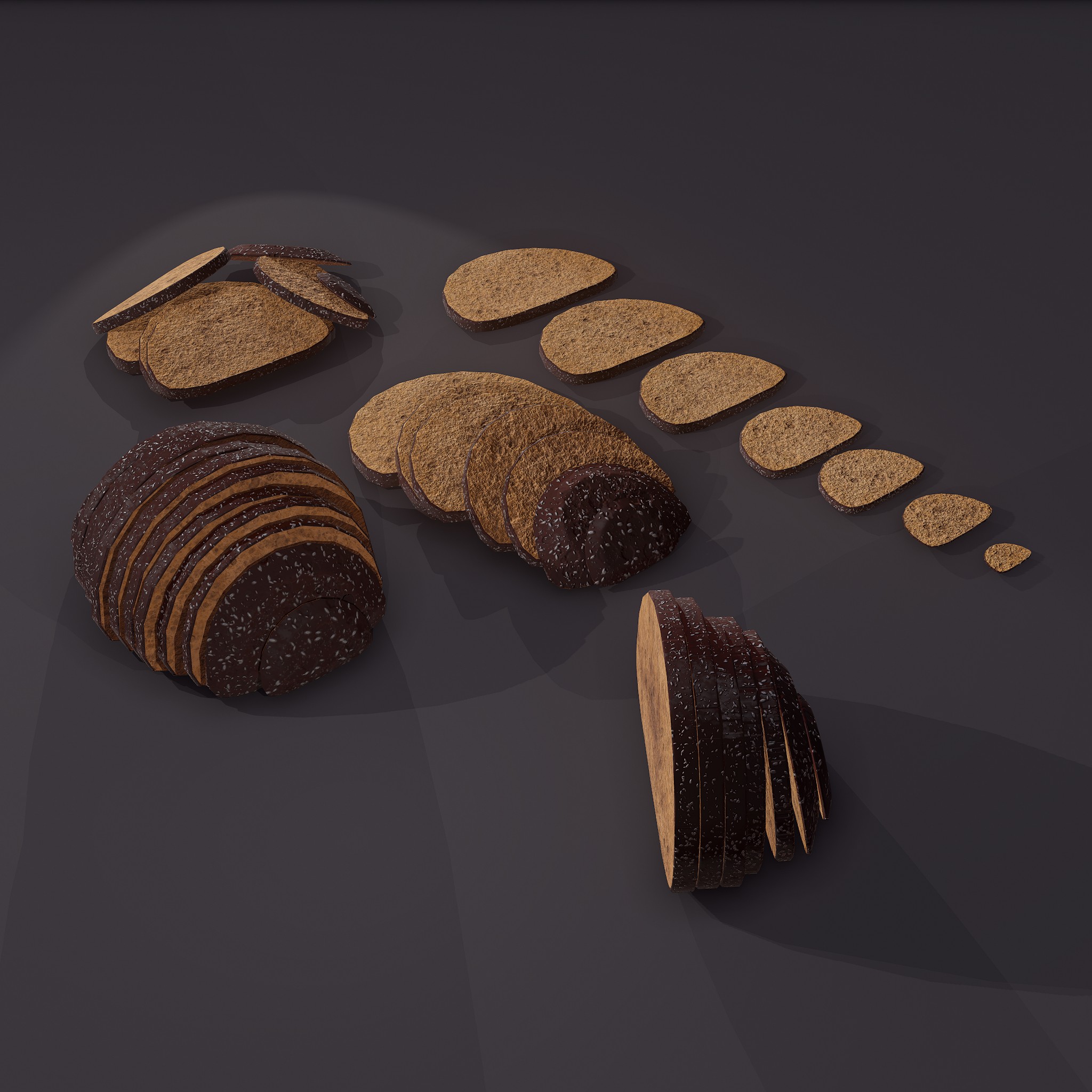 Medieval Rye Medieval Rye Sliced Piles - Free 3D Model by Get Dead Entertainment