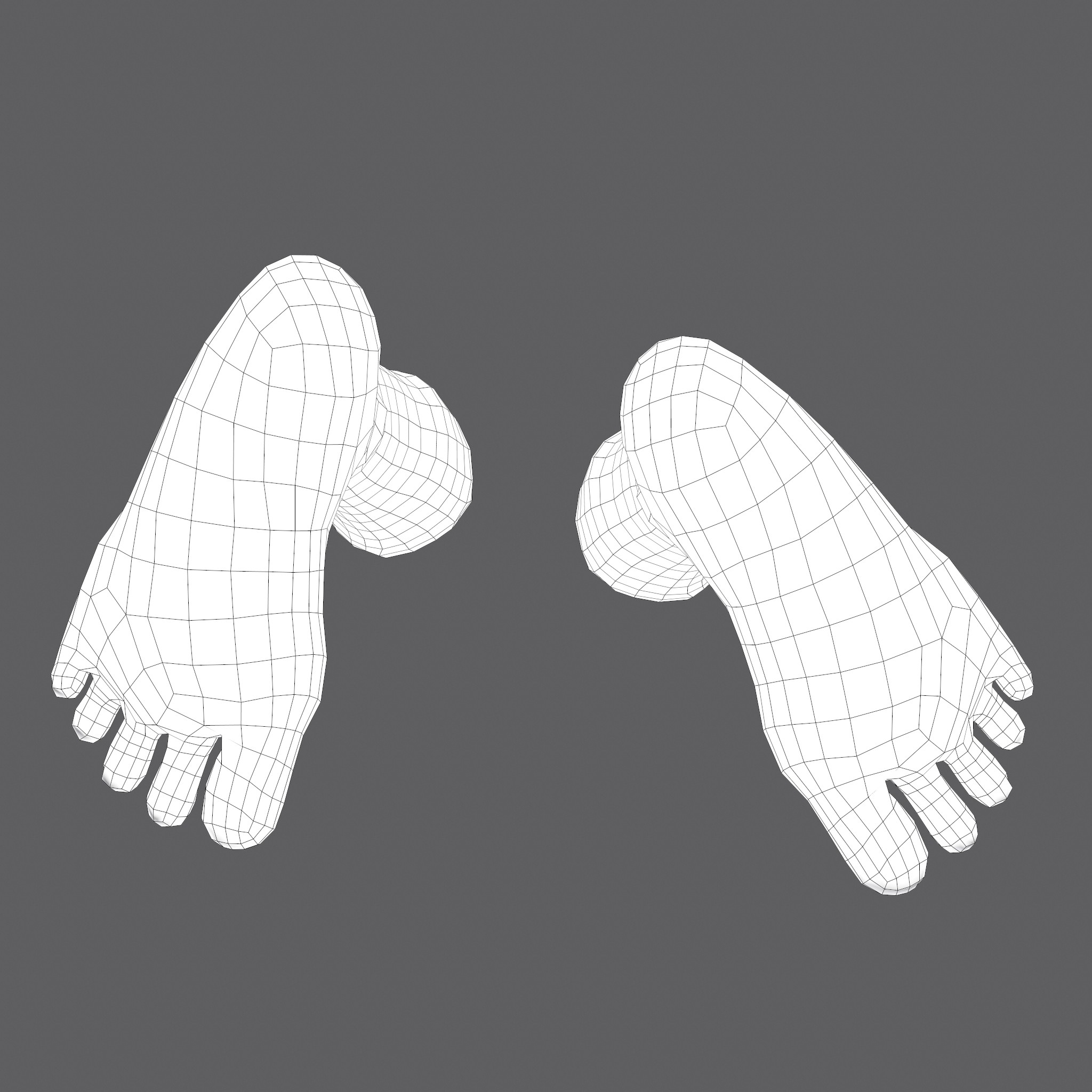 Severed Leg Horror Props 3D Model by Get Dead Entertainment