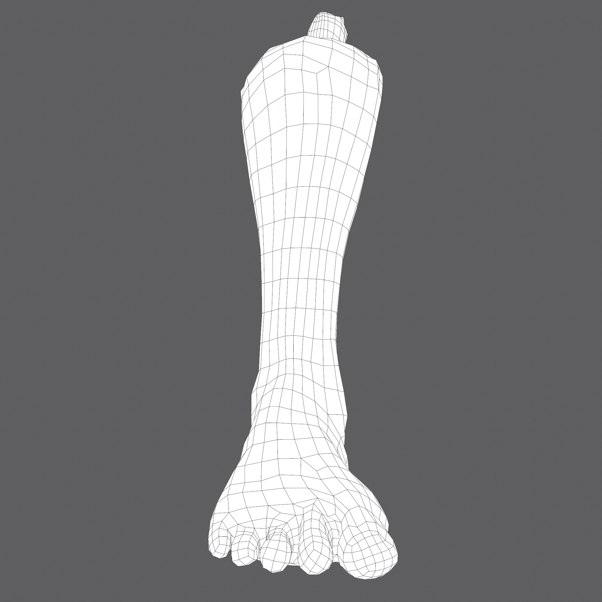 Severed Leg Horror Props 3D Model by Get Dead Entertainment