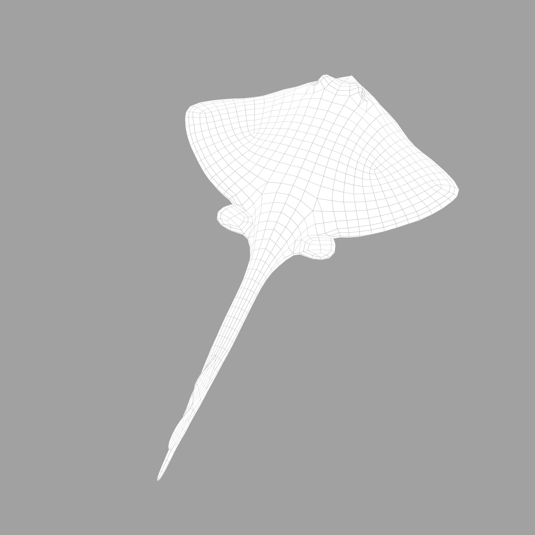 Skate Fish 3D Model by Get Dead Entertainment