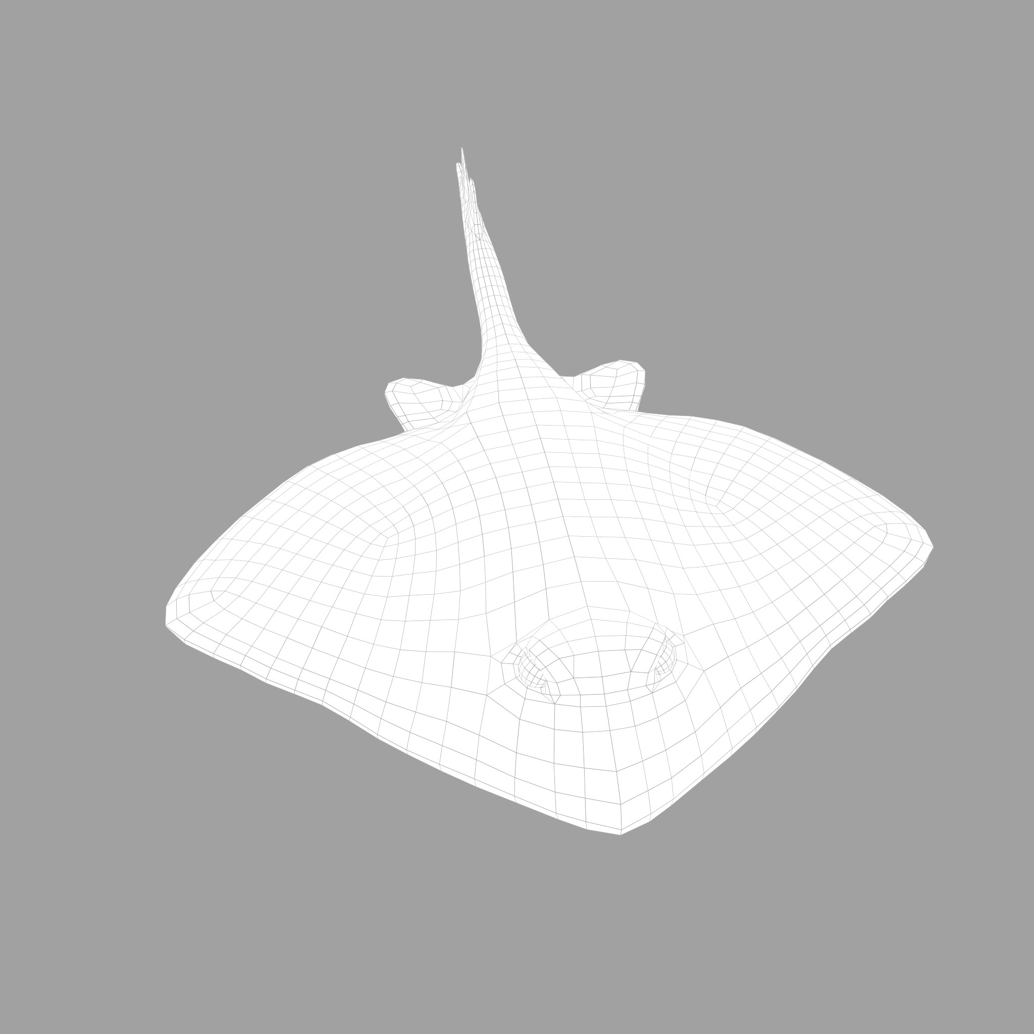 Skate Fish 3D Model by Get Dead Entertainment
