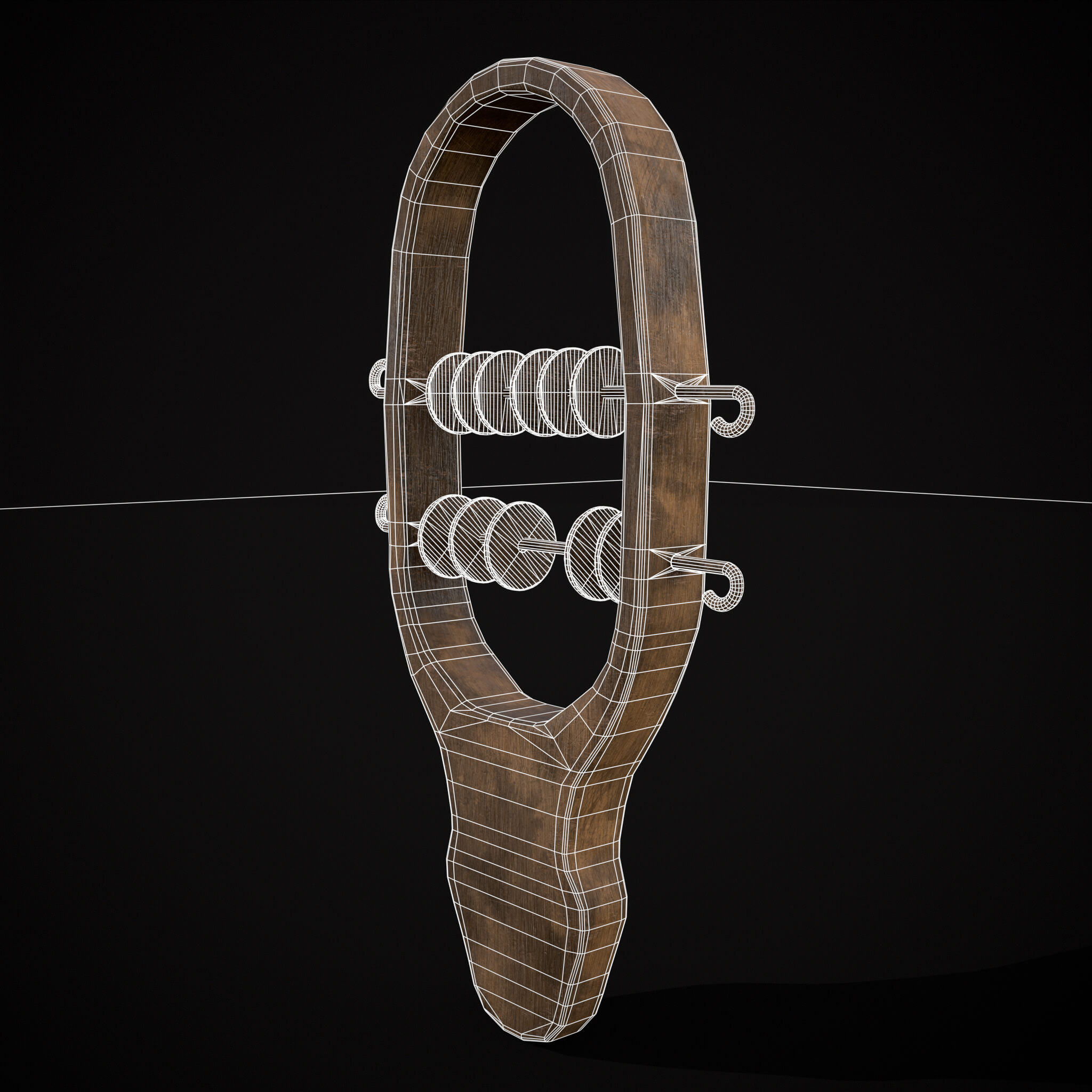 Small Wooden Baby Rattle - Free 3D Model by Get Dead Entertainment