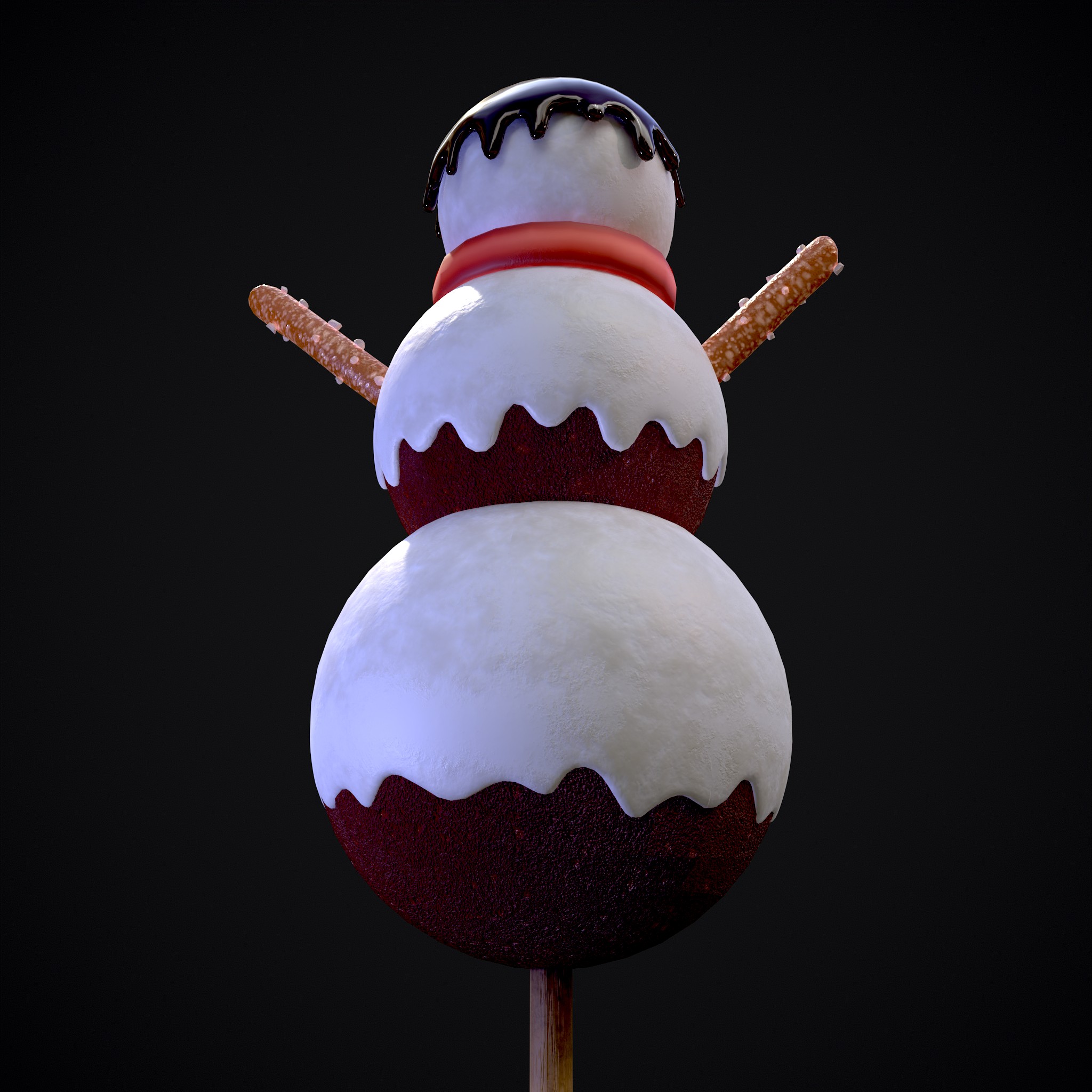 Snowman on a Stick 3D Model by Get Dead Entertainment