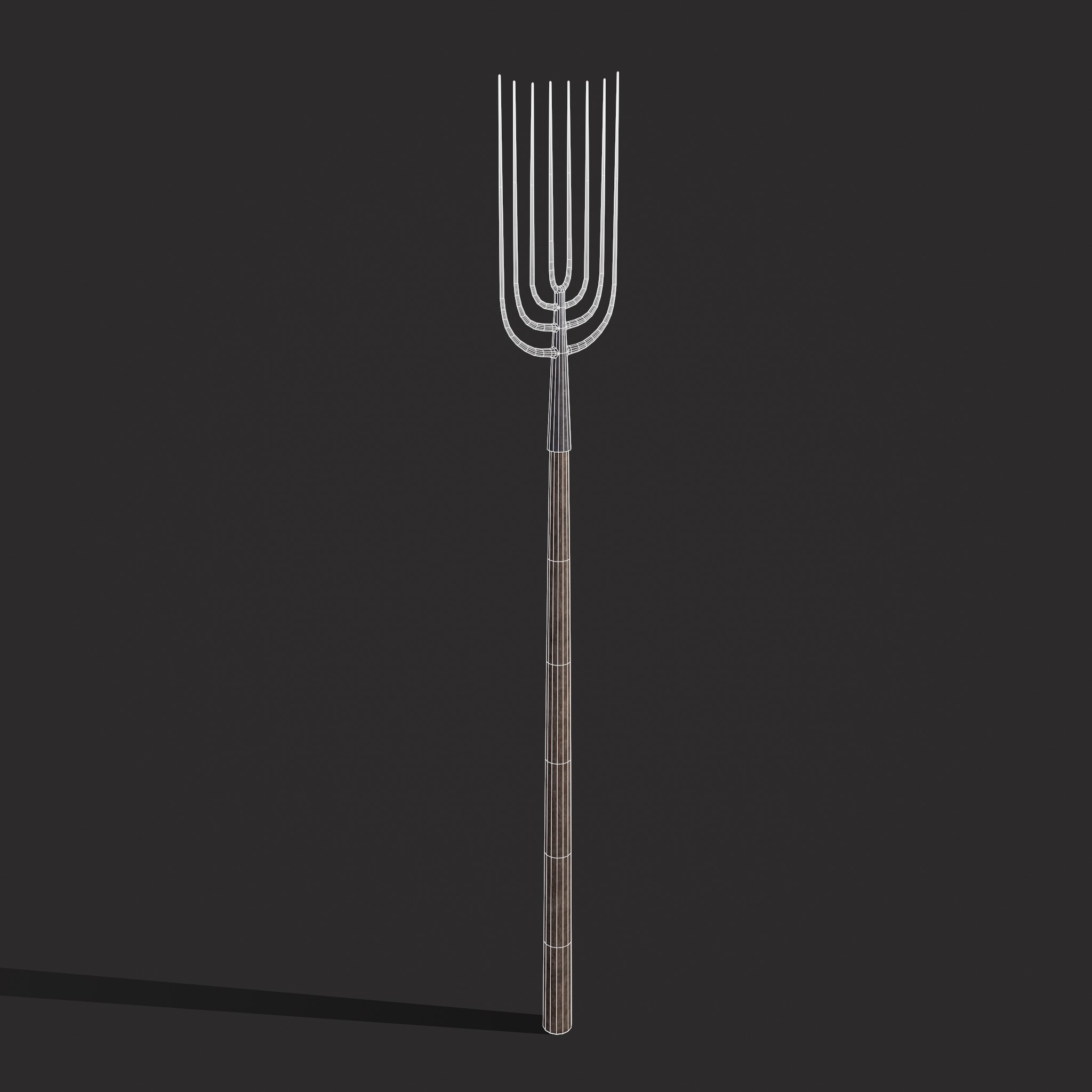 Spading Fork - 3D Model by Get Dead Entertainment