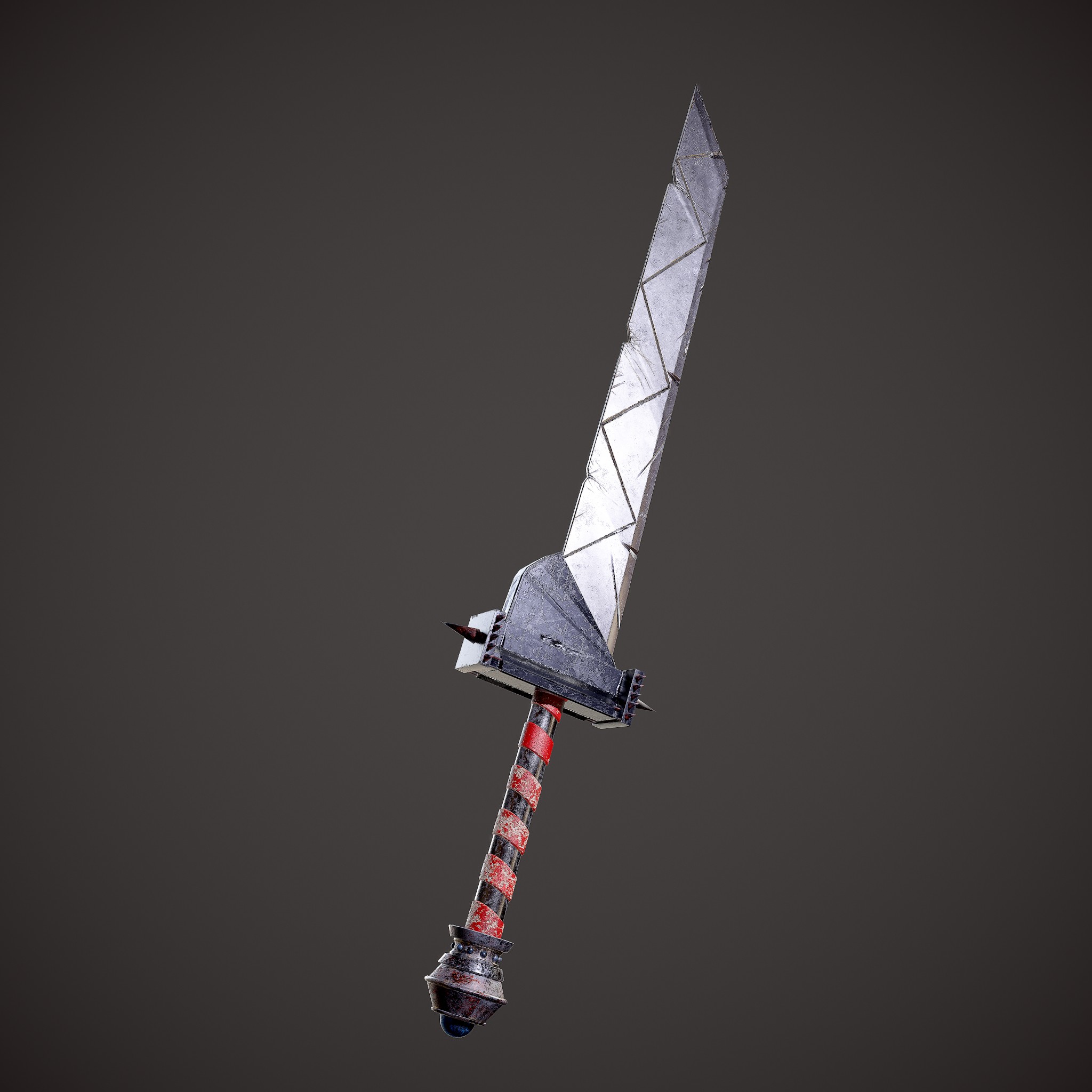 Spiked Sword - Free 3D Model by Get Dead Entertainment