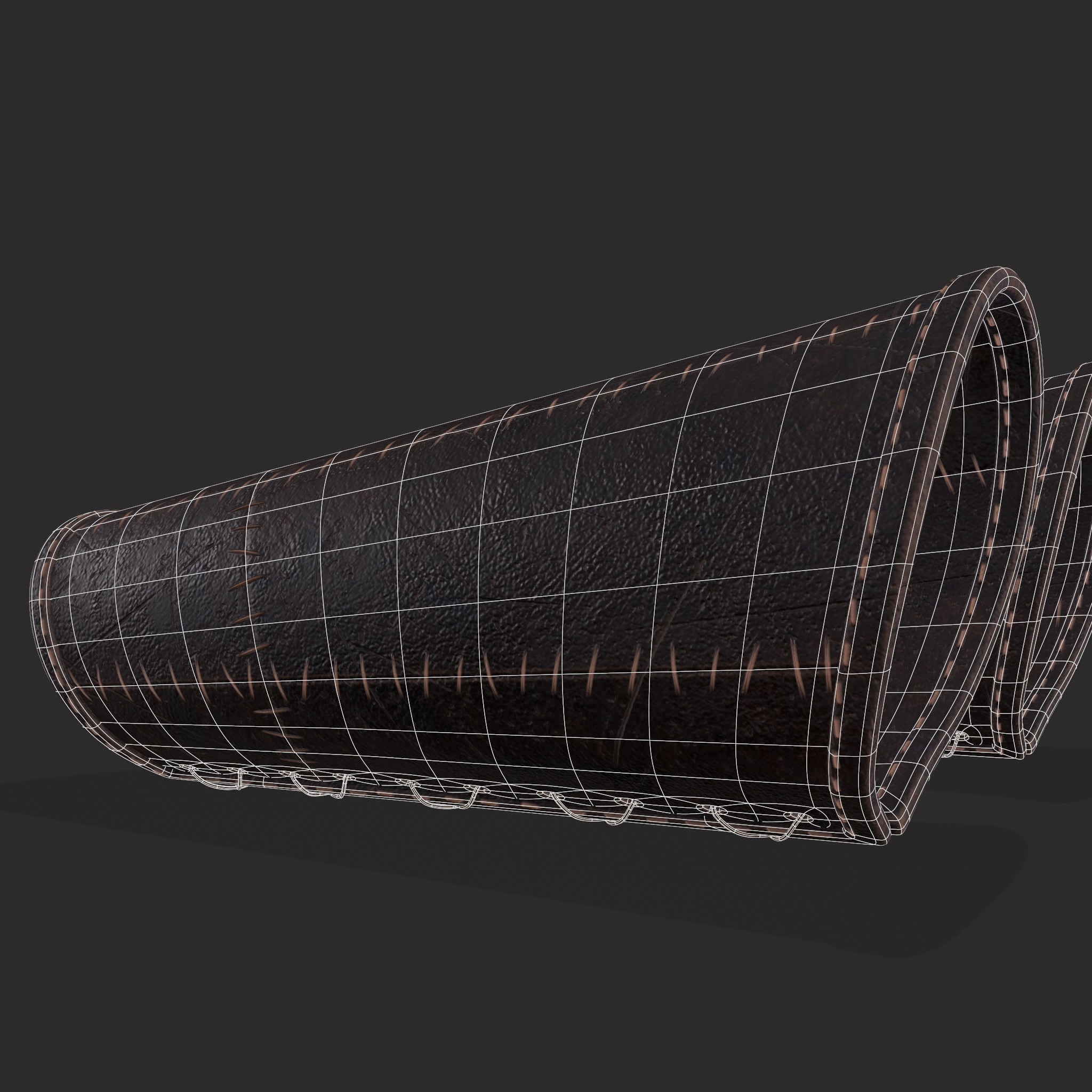 Stitched Leather Bracers - 3D Model by Get Dead Entertainment