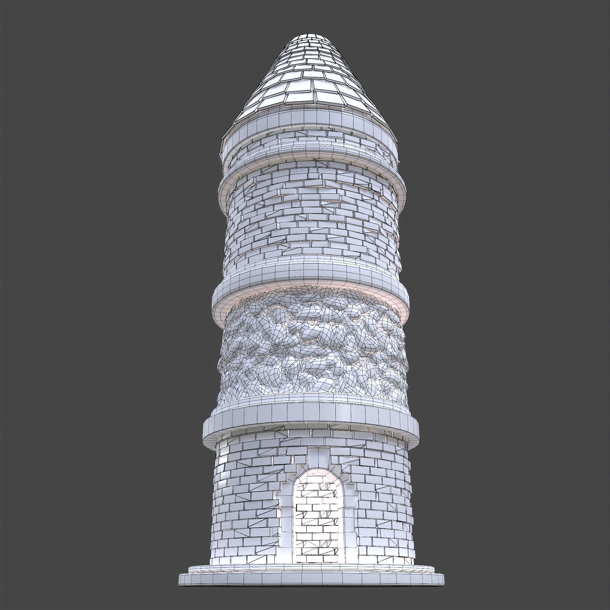 Tower Model Tower - 3D Model by Get Dead Entertainment
