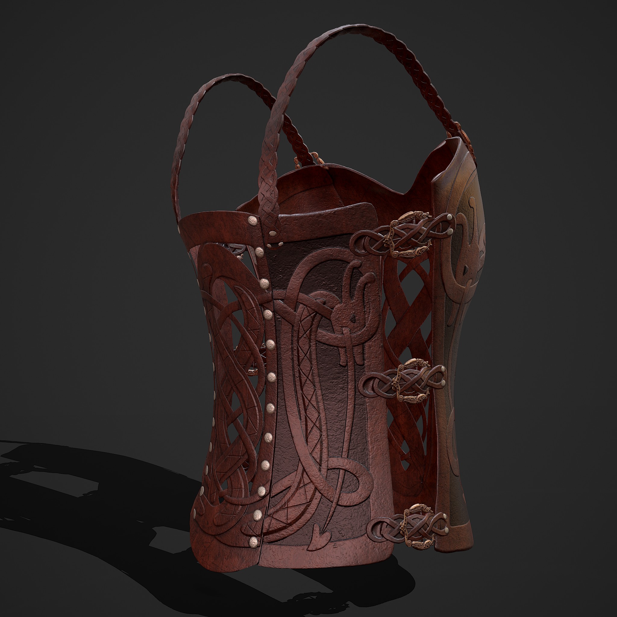 Viking Female Chest Armor 3D Model by Get Dead Entertainment