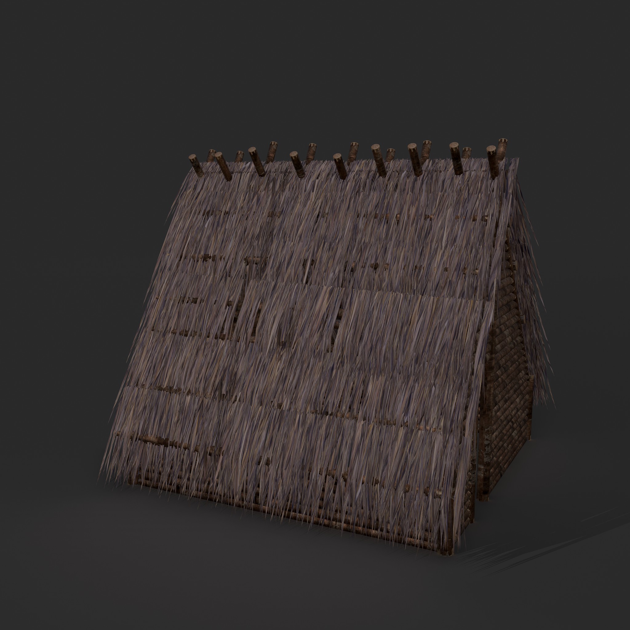 Viking Hut A - 3D Model by Get Dead Entertainment