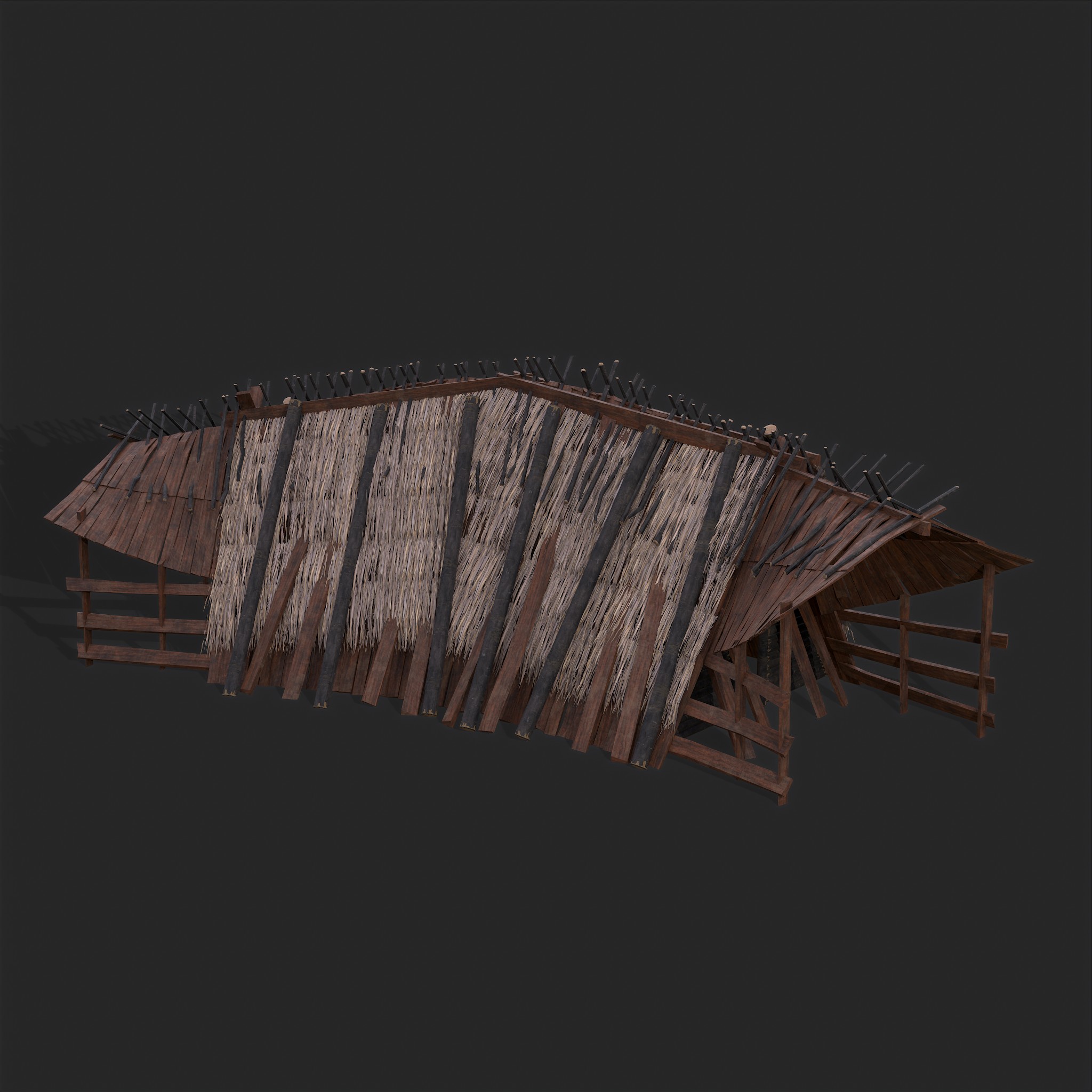 Viking Hut H - 3D Model by Get Dead Entertainment