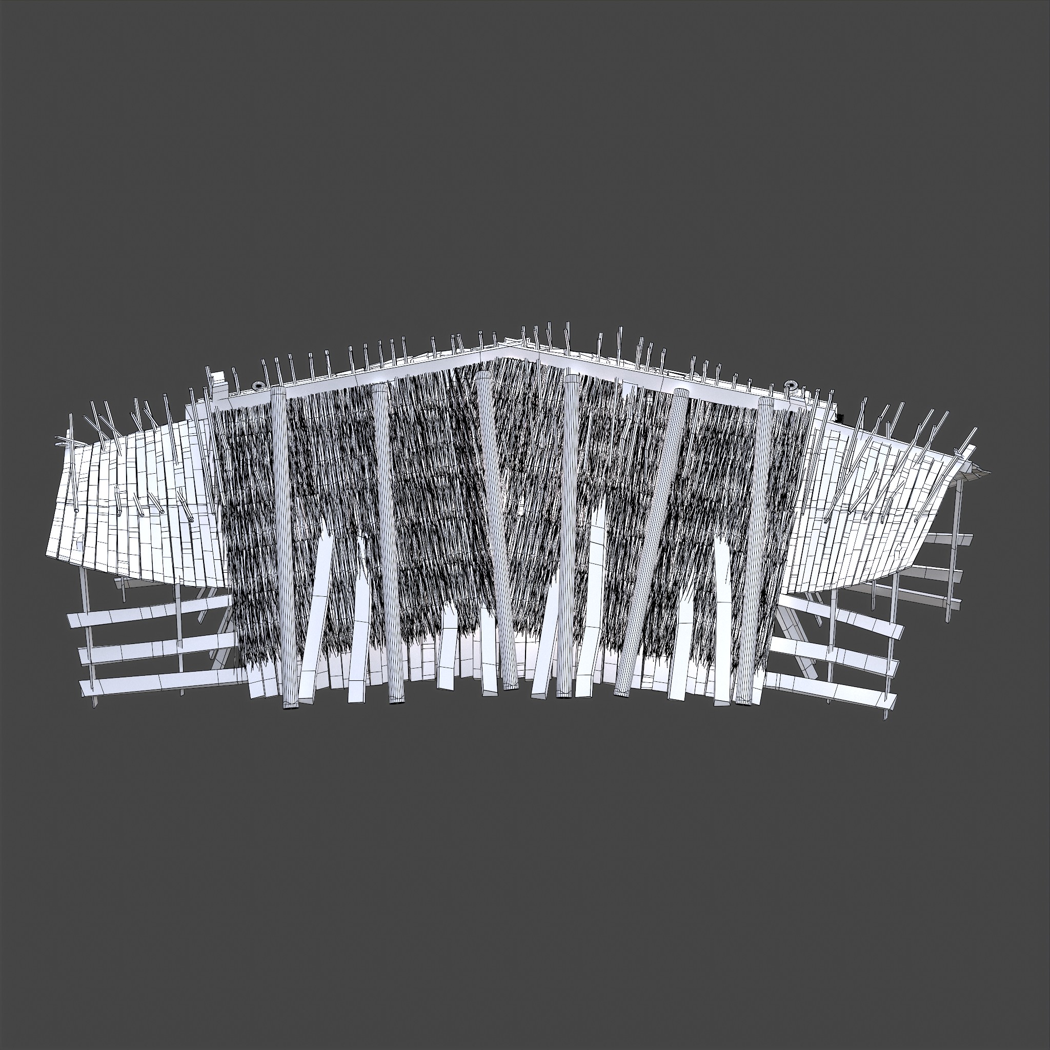 Viking Hut H - 3D Model by Get Dead Entertainment