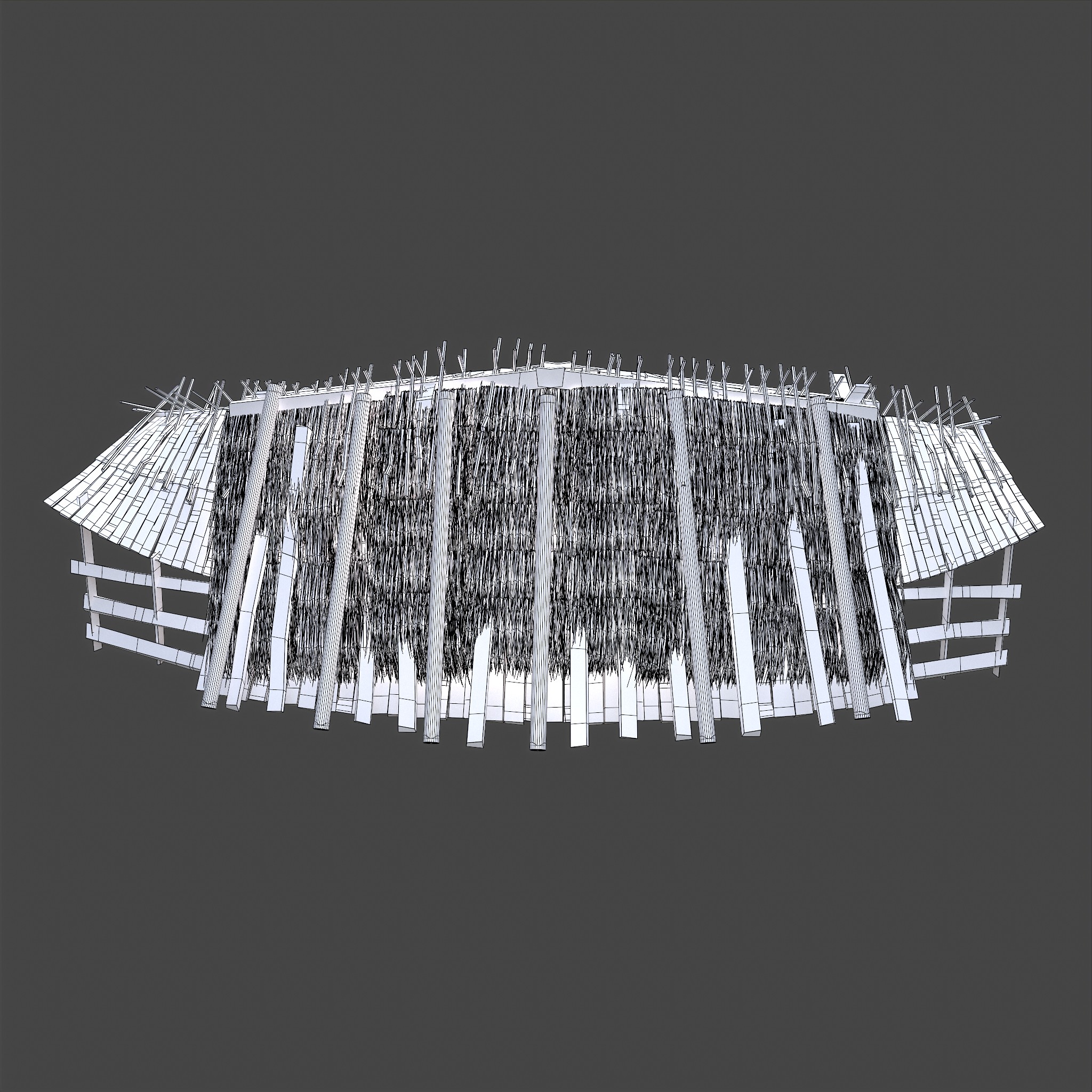 Viking Hut H - 3D Model by Get Dead Entertainment