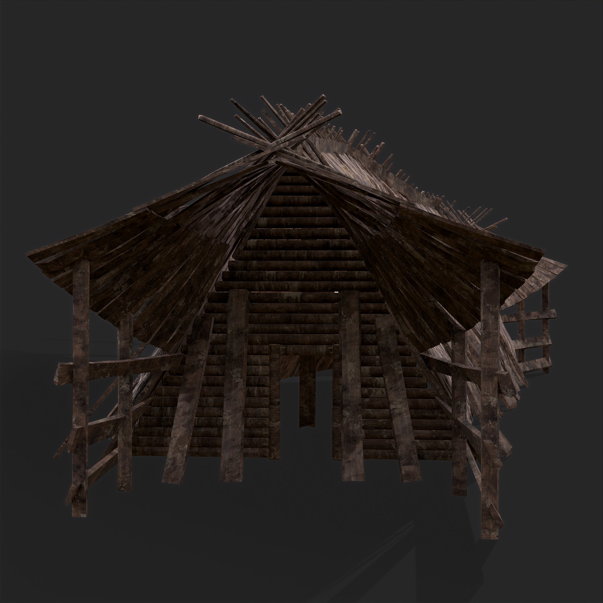 Viking Hut I - 3D Model by Get Dead Entertainment