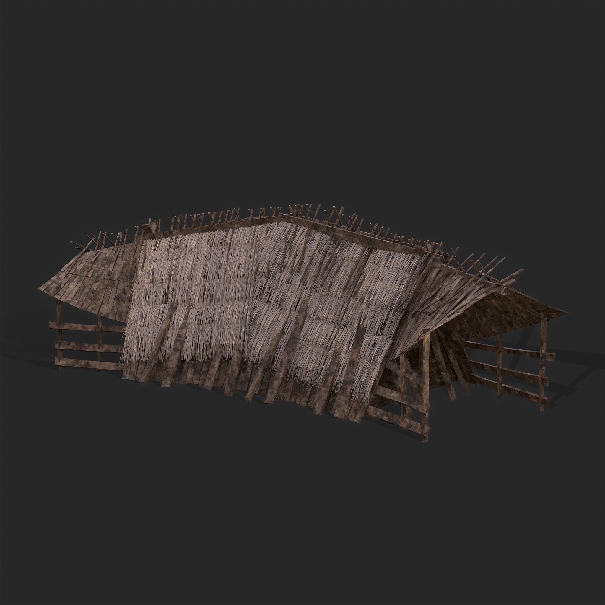 Viking Hut I - 3D Model by Get Dead Entertainment