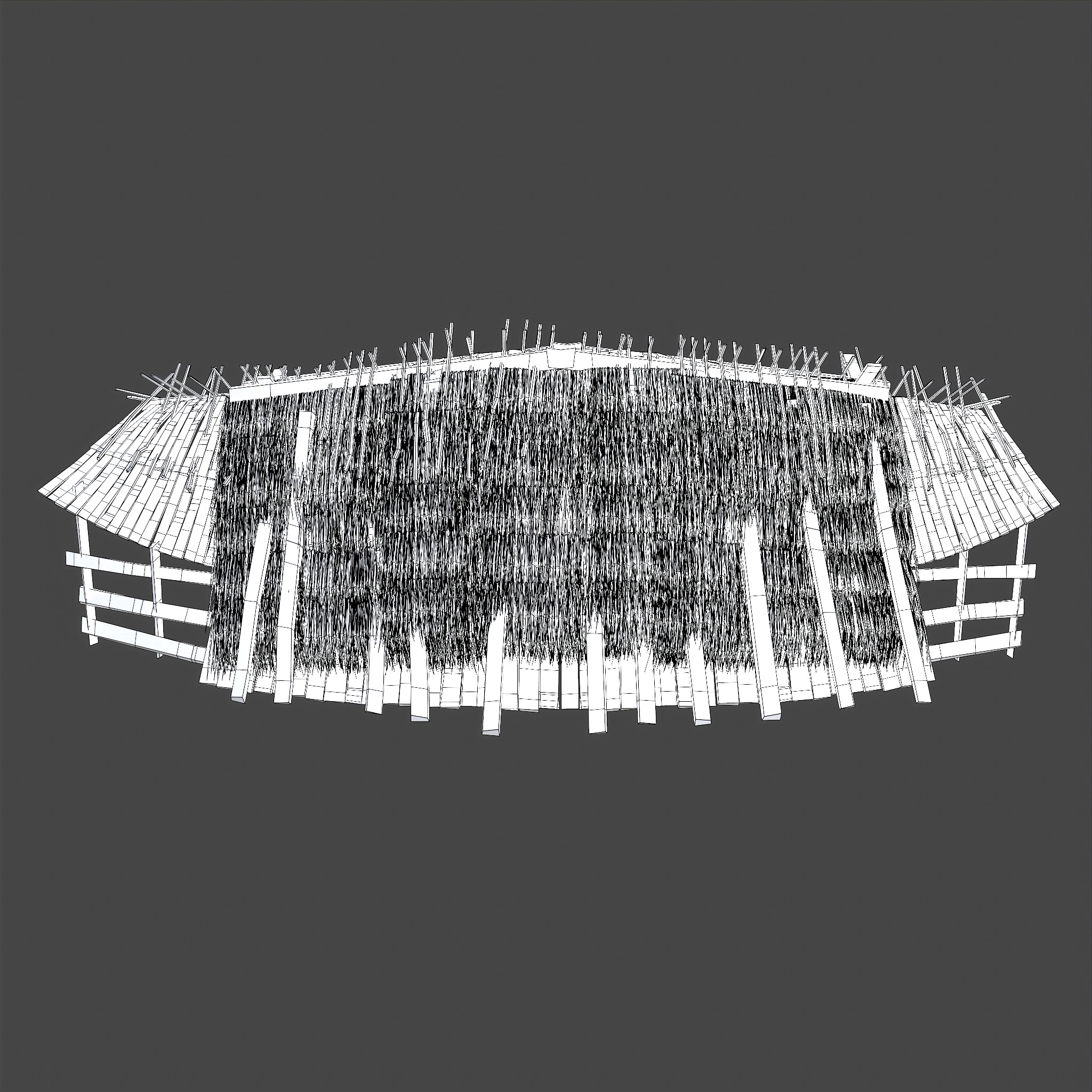 Viking Hut I - 3D Model by Get Dead Entertainment