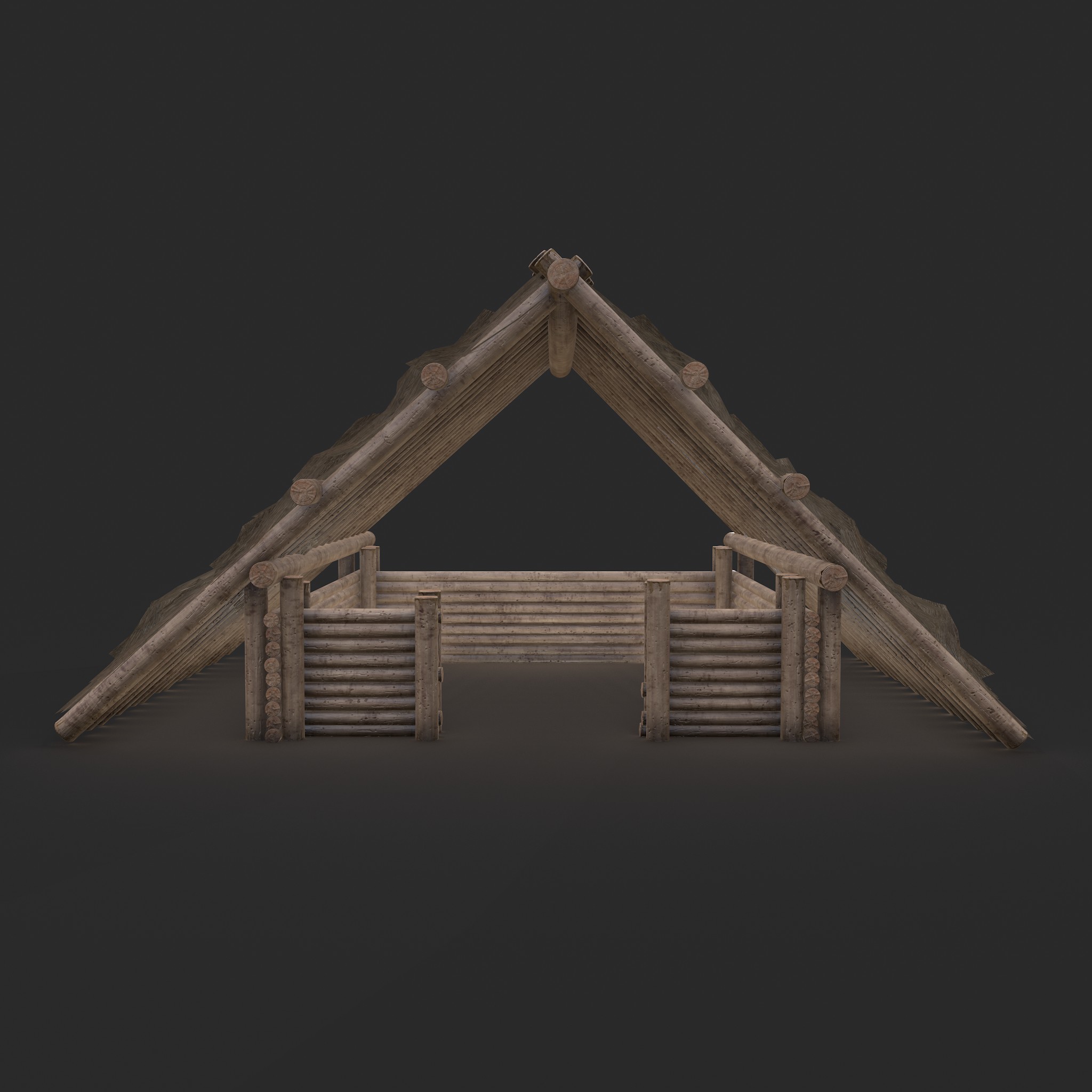 Viking Hut M - 3D Model by Get Dead Entertainment