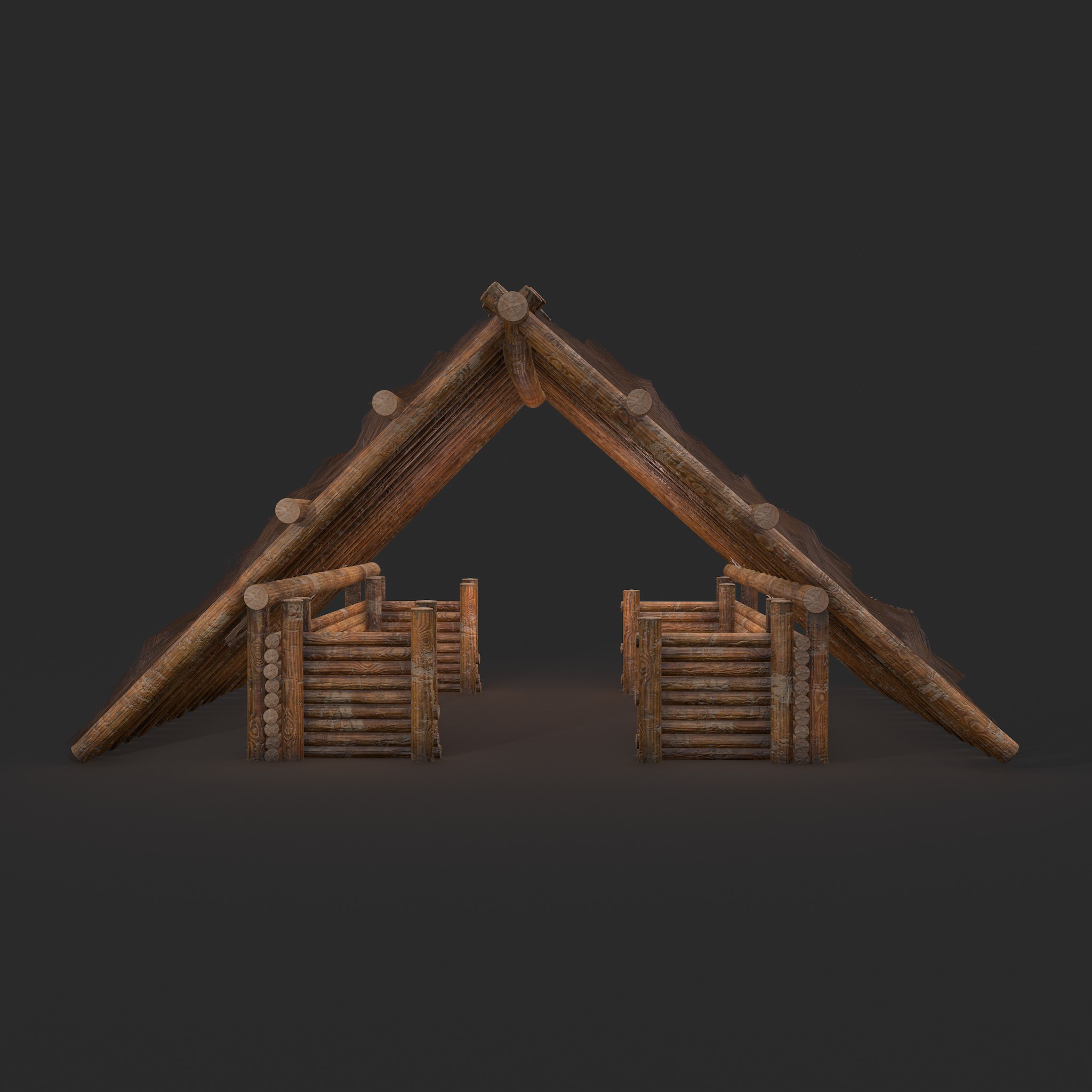 Viking Hut N - 3D Model by Get Dead Entertainment