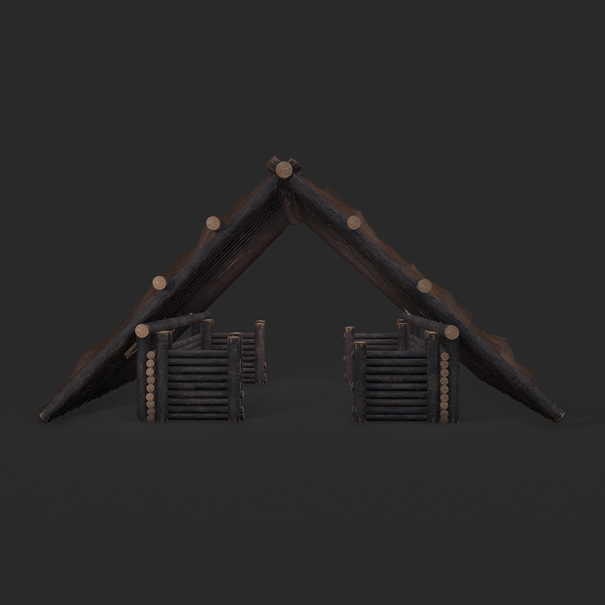 Viking Hut N - 3D Model by Get Dead Entertainment