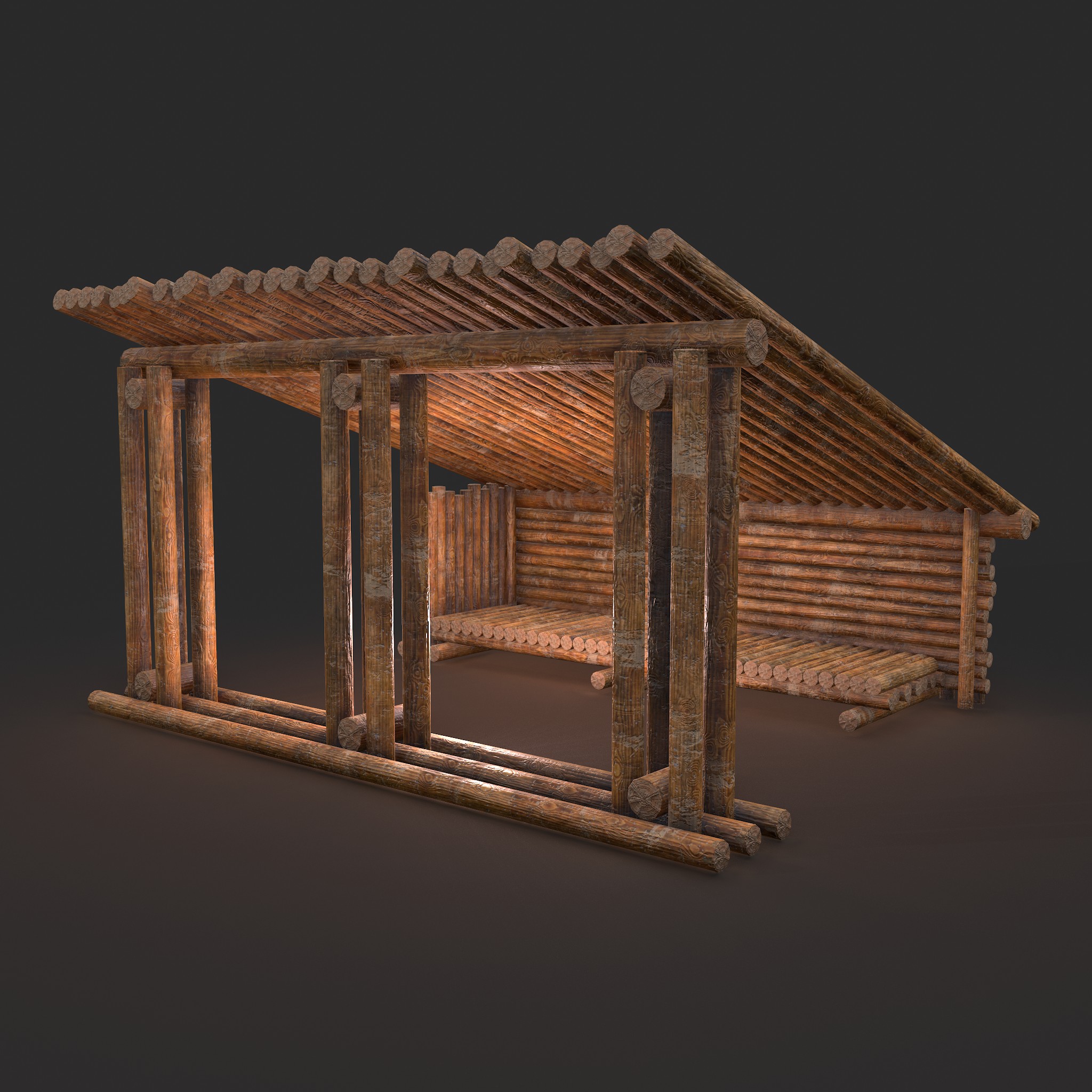 Viking Hut V - 3D Model by Get Dead Entertainment
