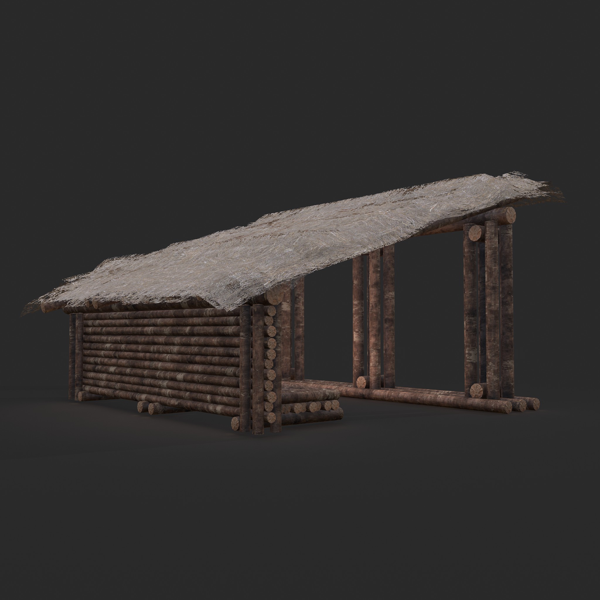 Viking Hut W - 3D Model by Get Dead Entertainment