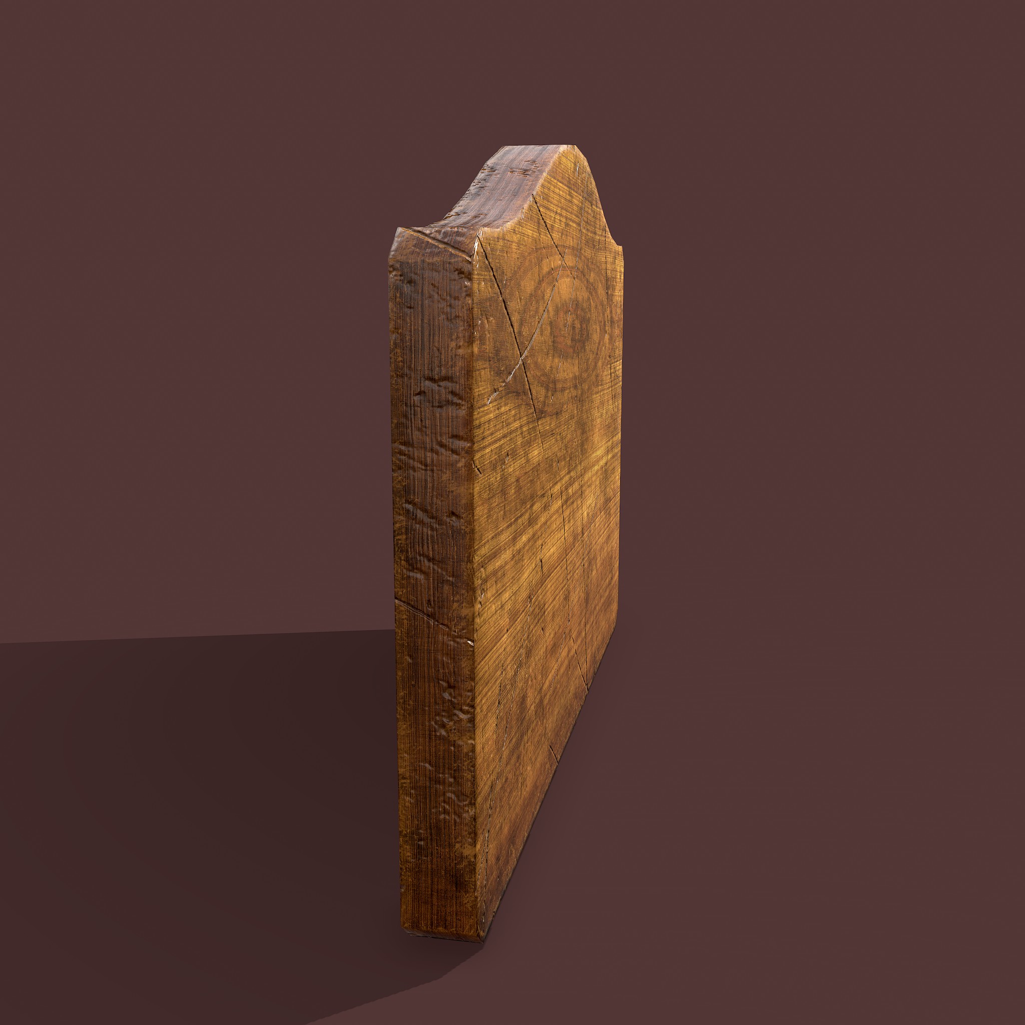 Wall Rack Wooden - 3D Model by Get Dead Entertainment