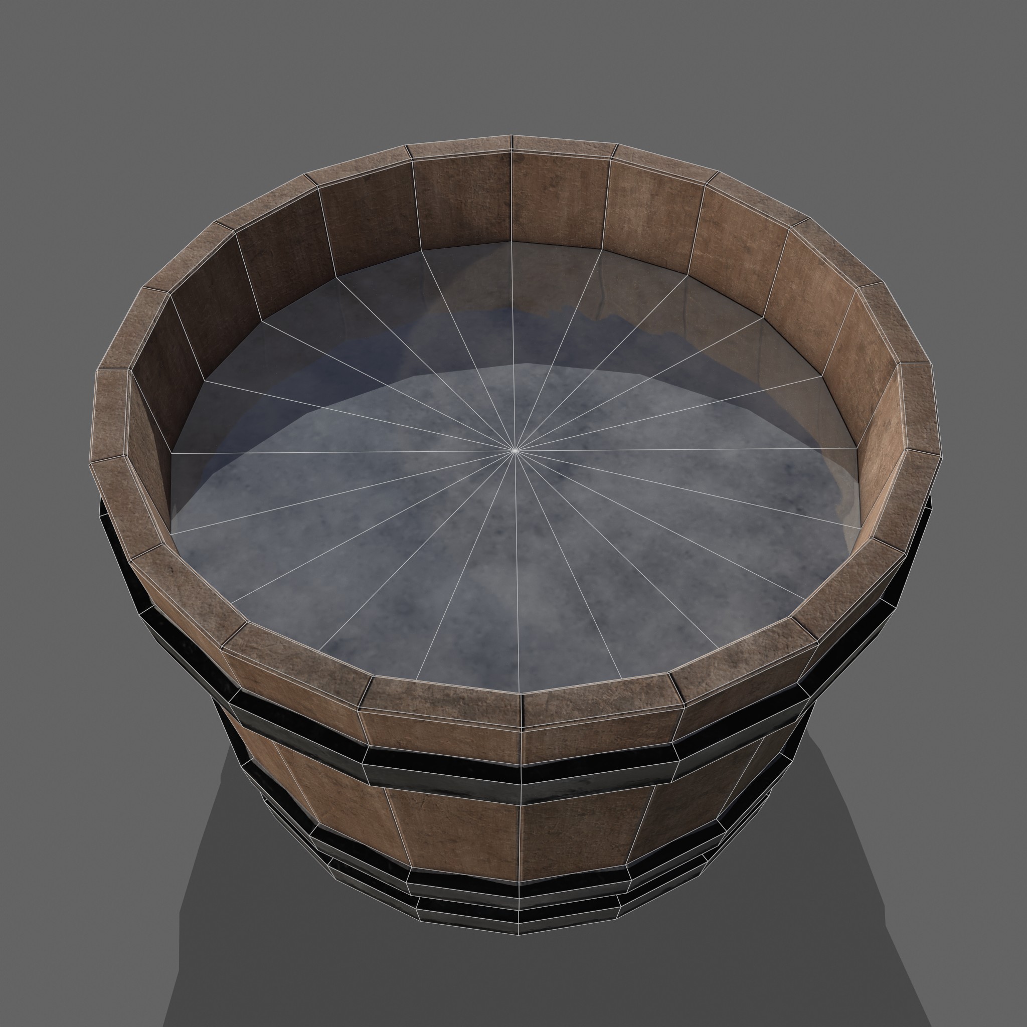 Water Bucket Model Water Bucket - 3D Model by Get Dead Entertainment