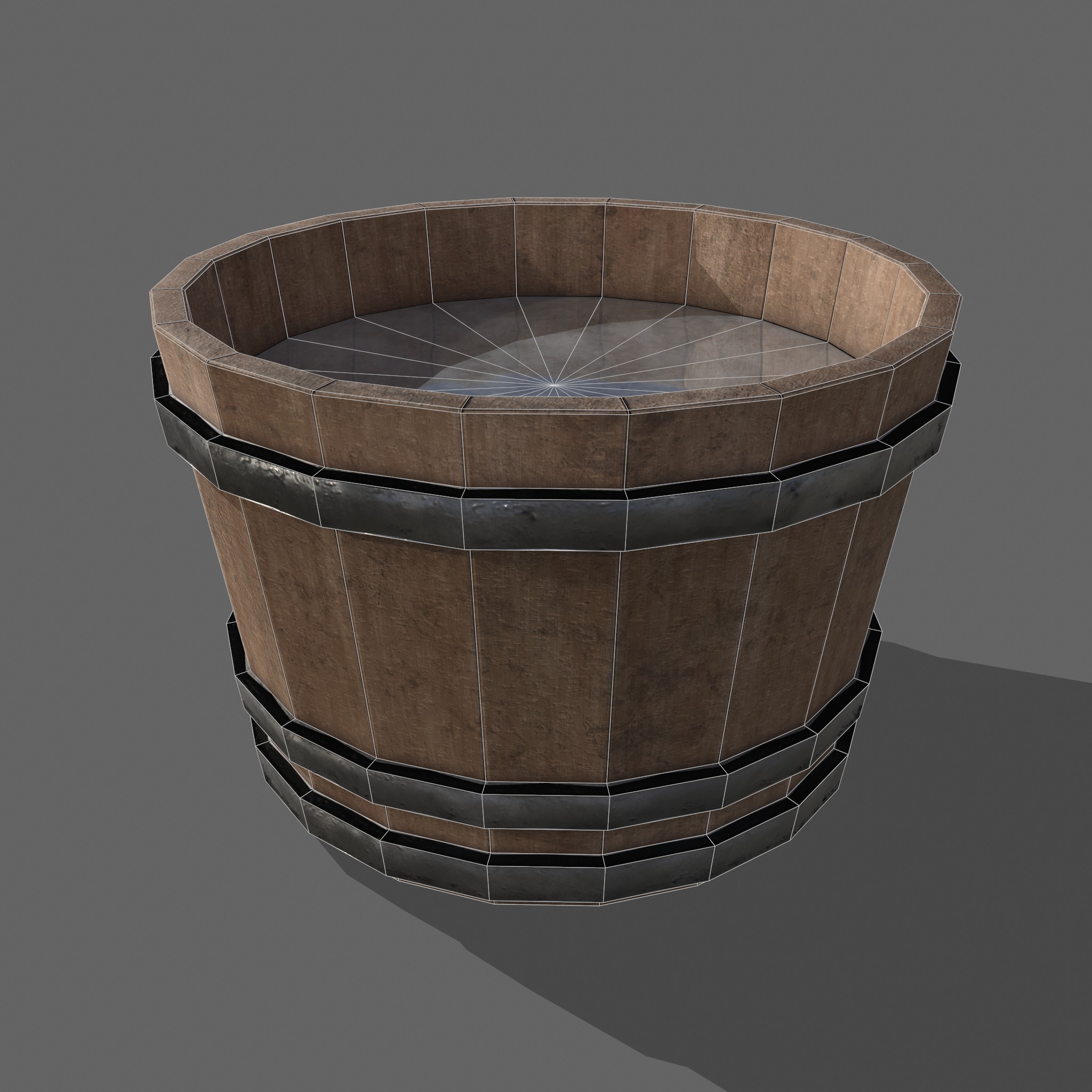 Water Bucket Model Water Bucket - 3D Model by Get Dead Entertainment
