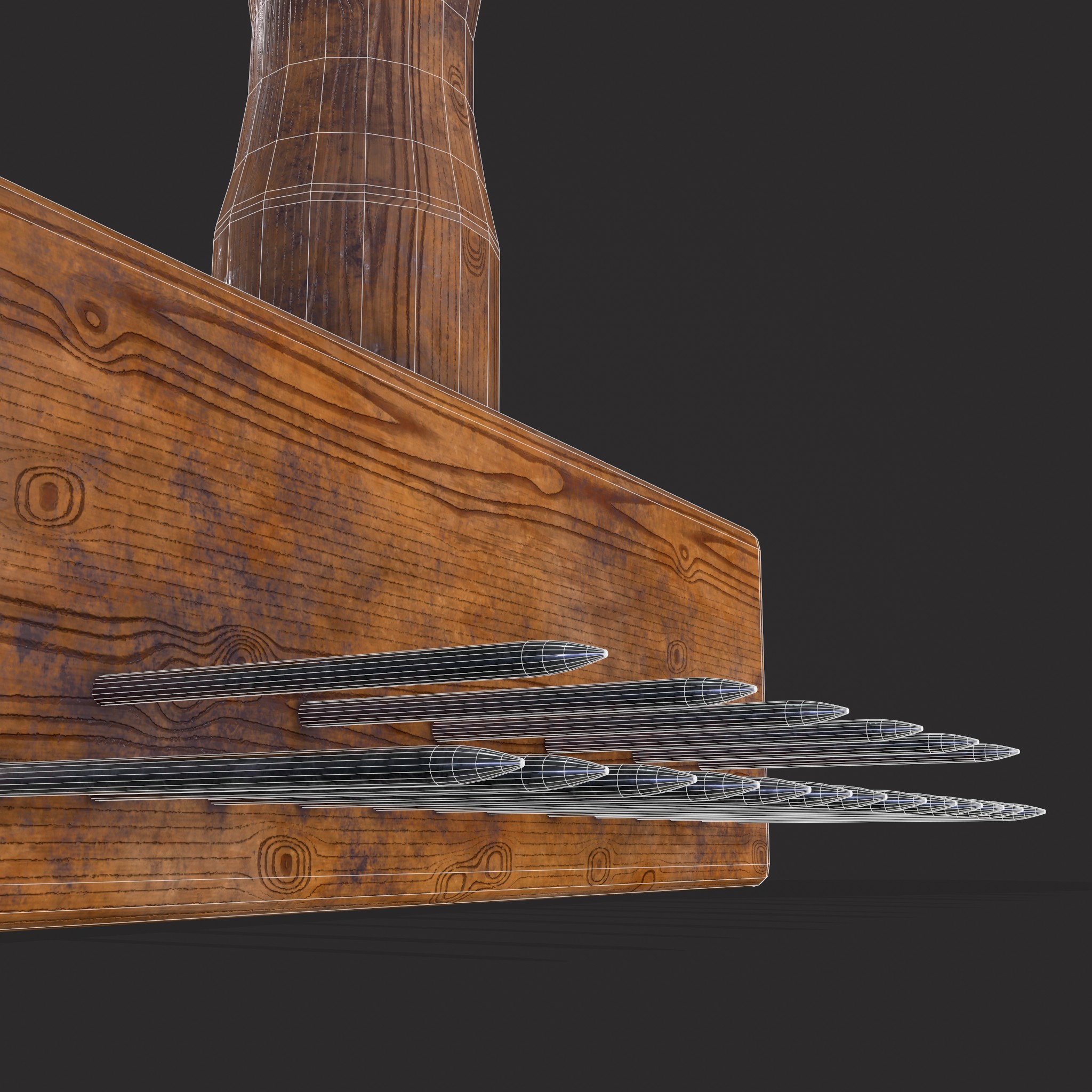 Wool Comb 3D Model by Get Dead Entertainment