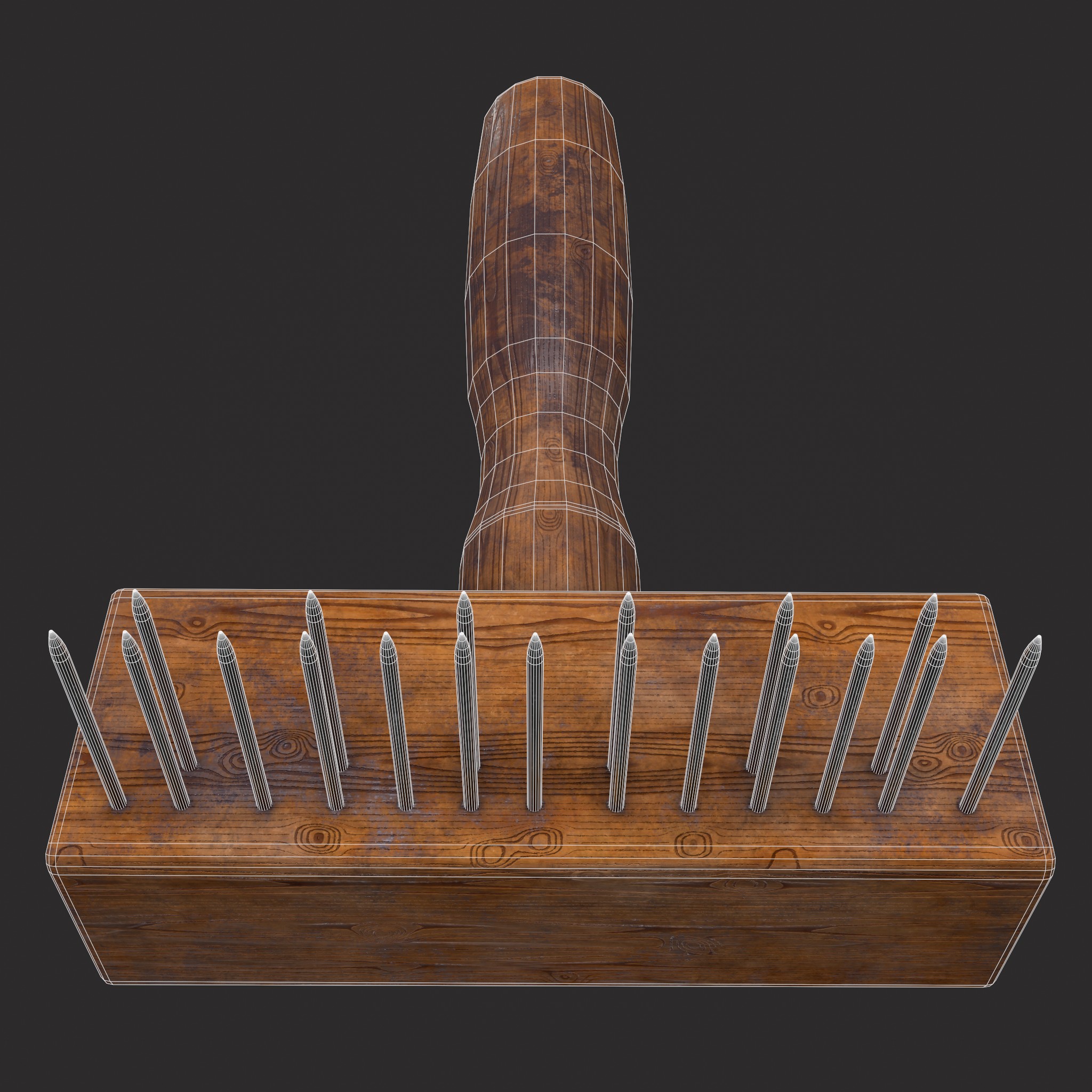 Wool Comb 3D Model by Get Dead Entertainment