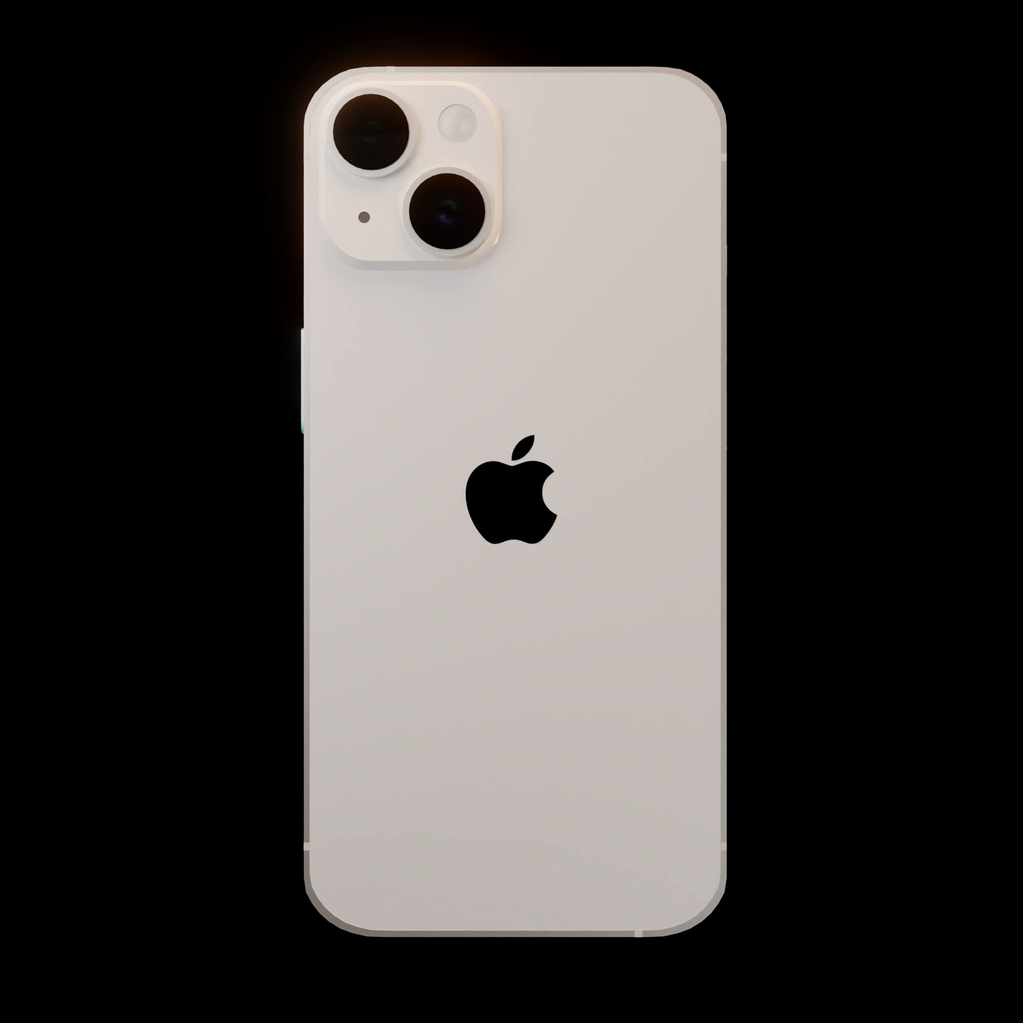 iPhone 14 Starlight 3D Model by geumy