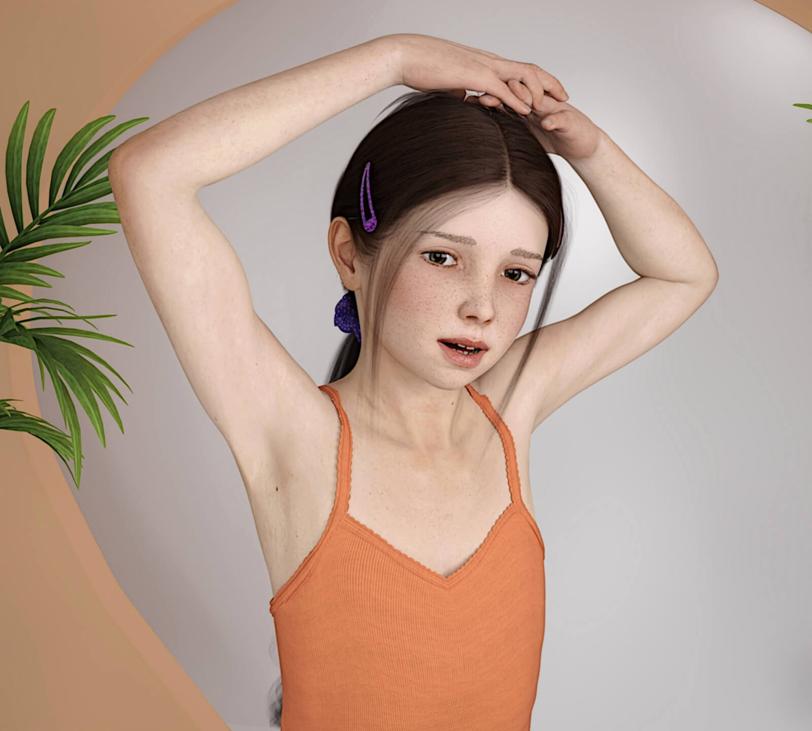 Larissa 2 closer 3D Render RenderHub Gallery