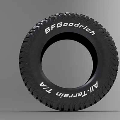 Bf Goodrich All-Terrain Offroad Tire