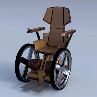 Xaviers Wheelchair.