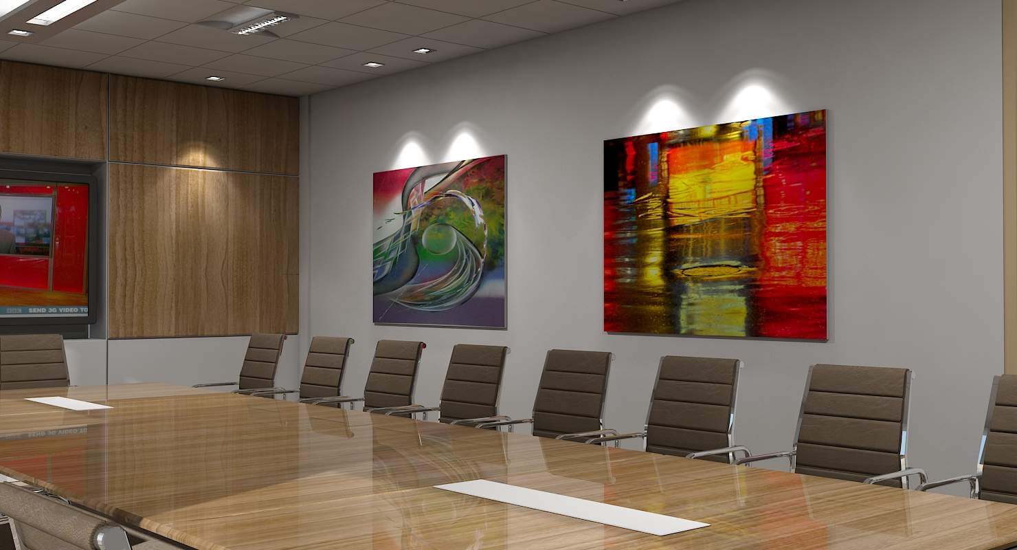 Boardroom - 3D Model by Giimann
