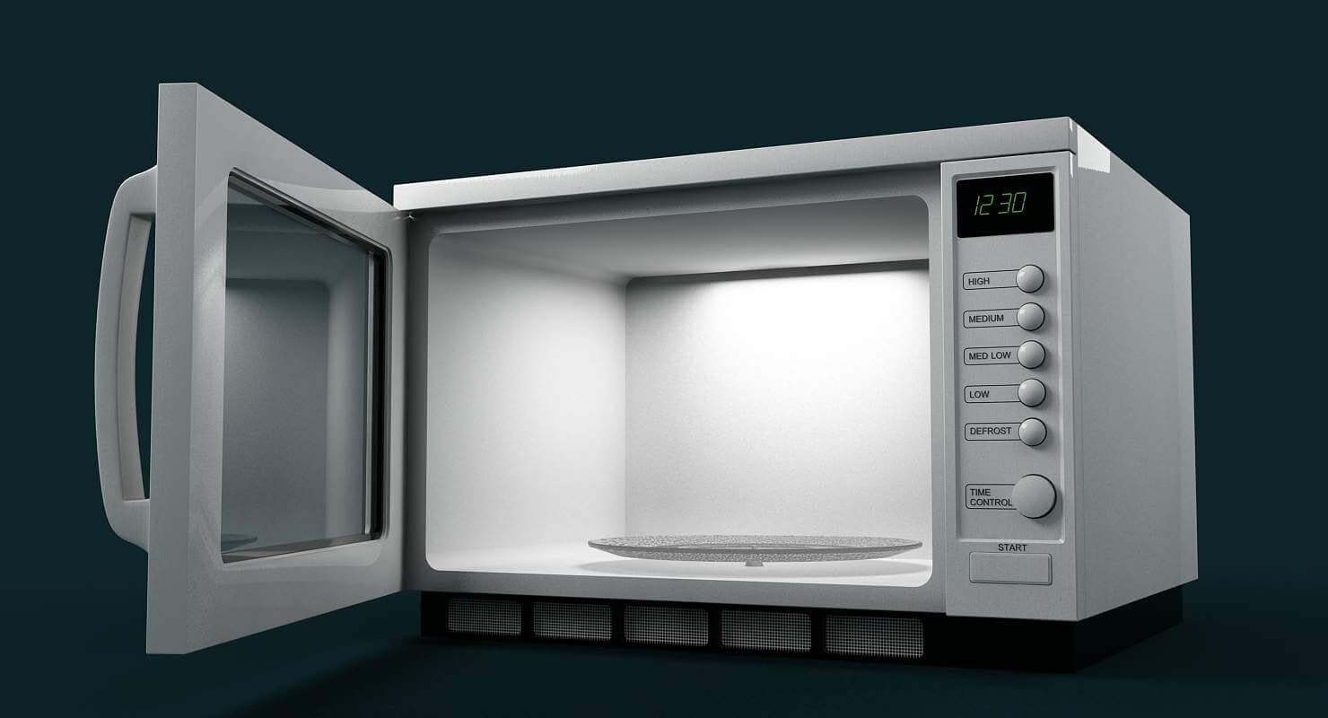 Microwave - 3D Model by Giimann