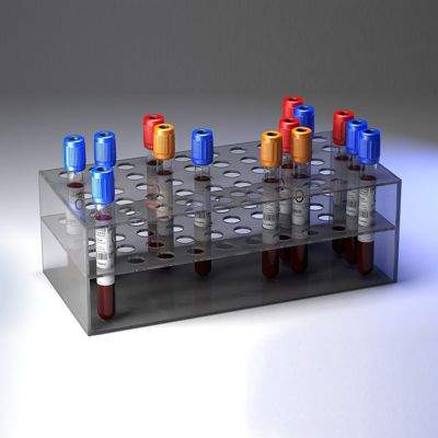 Blood Sample Rack - 3D Model by Giimann