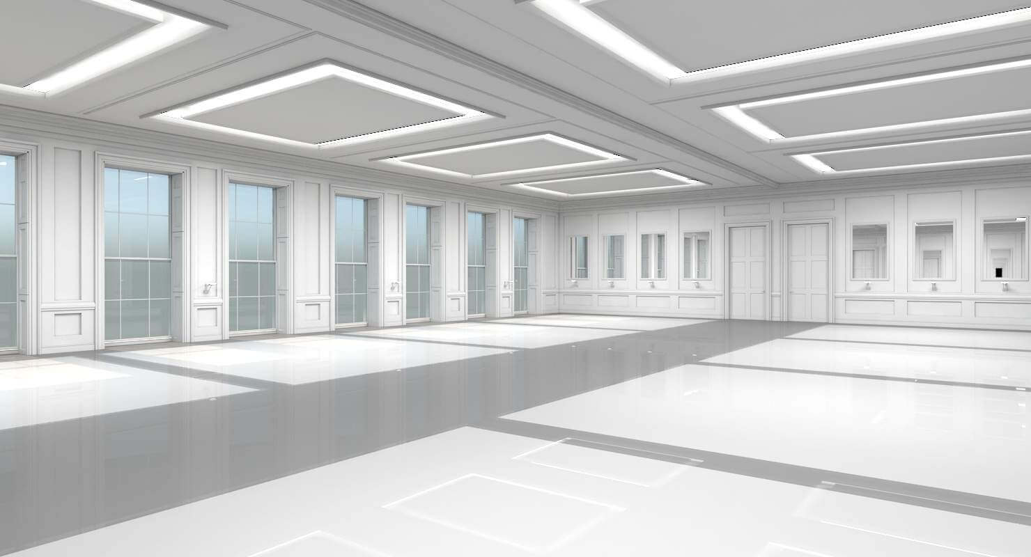 Classic Interior Scene - 3D Model by Giimann