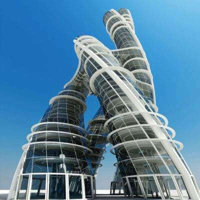 Futuristic Skyscraper