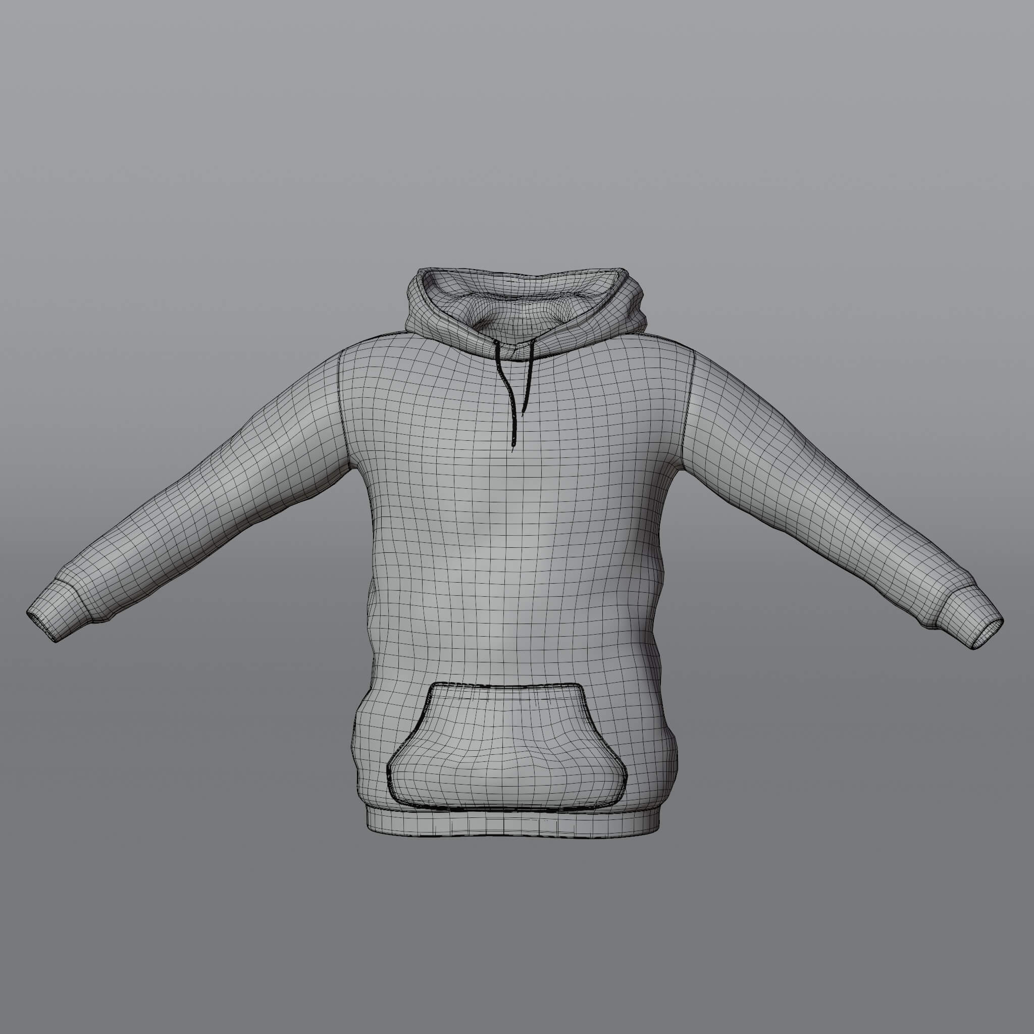 Hoodie 3d Model By Giovanikadmos 