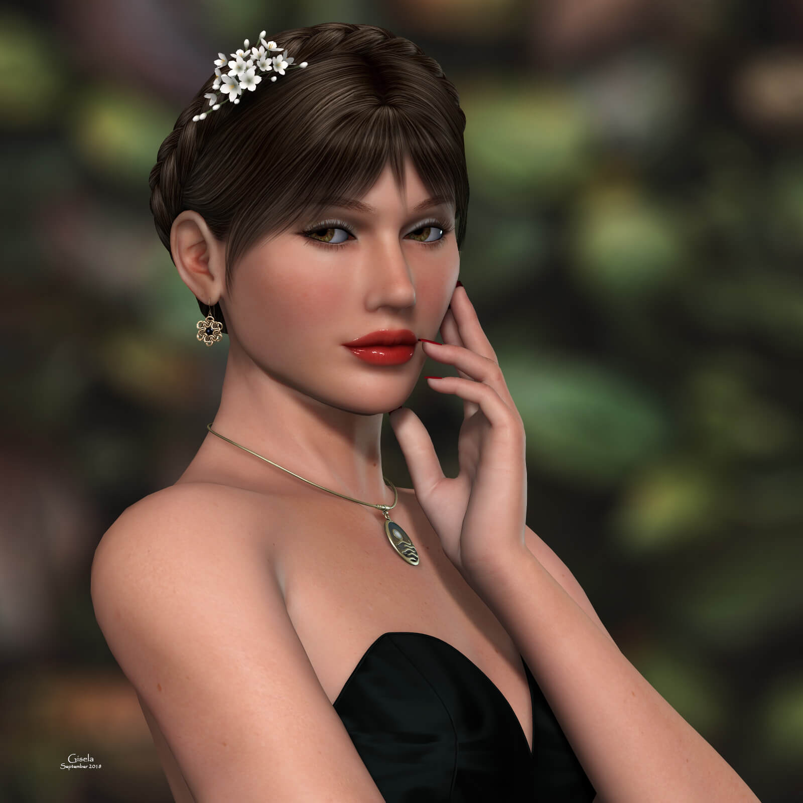 Dawn 3D Render, Digital Art by Gise