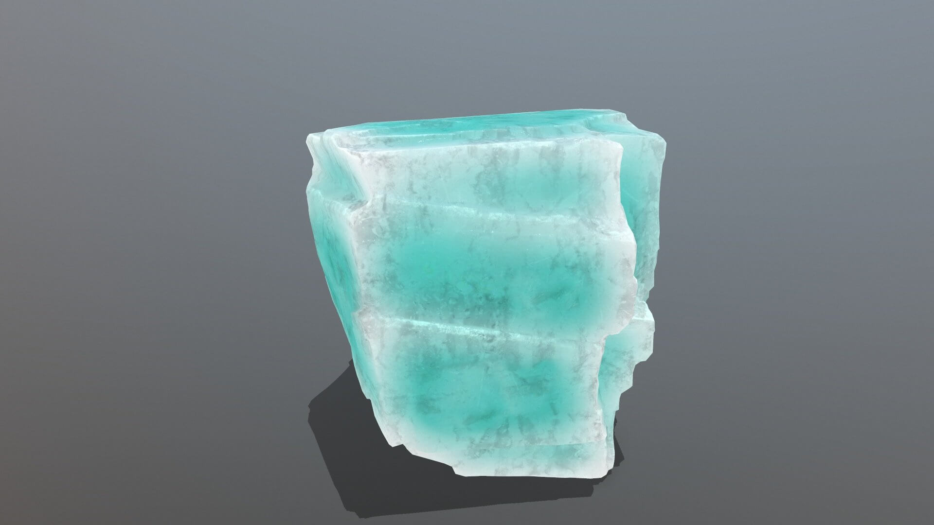 Ice Rock Set 3D Model by Gizem Dilara Tek