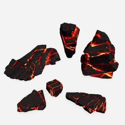 Lava Rock Set